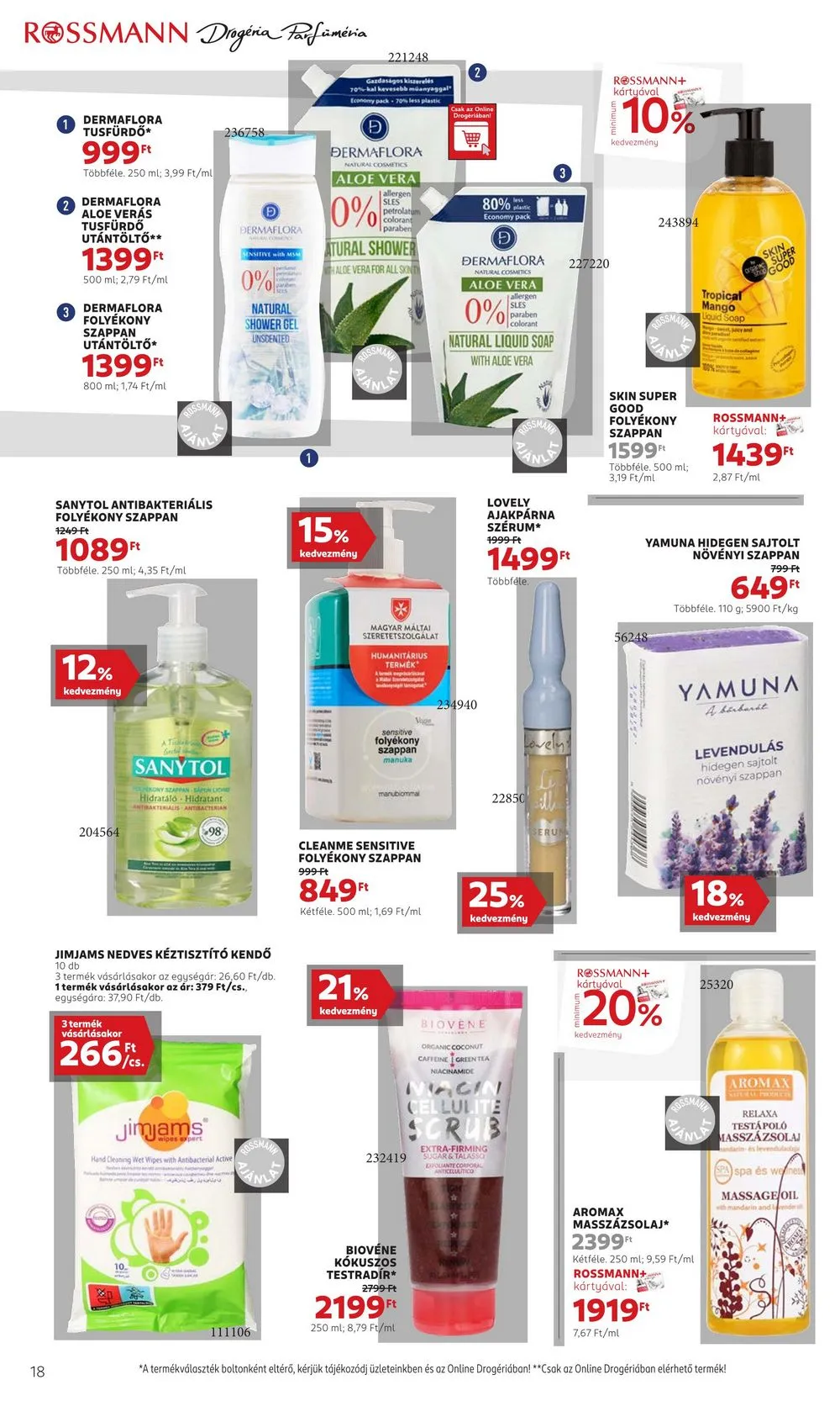 Rossmann akciós újság 06.03–06.14 – 20. oldal