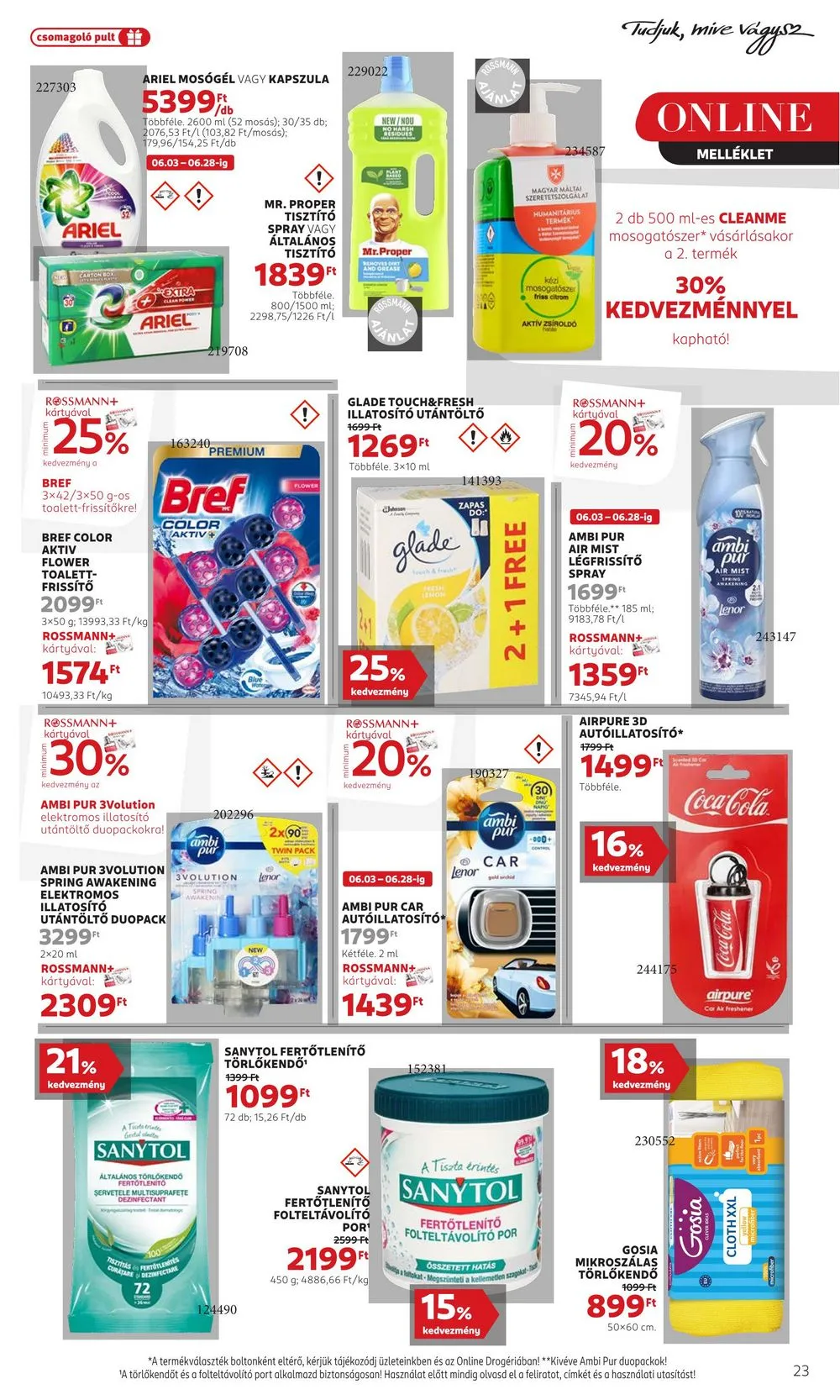 Rossmann akciós újság 06.03–06.14 – 25. oldal
