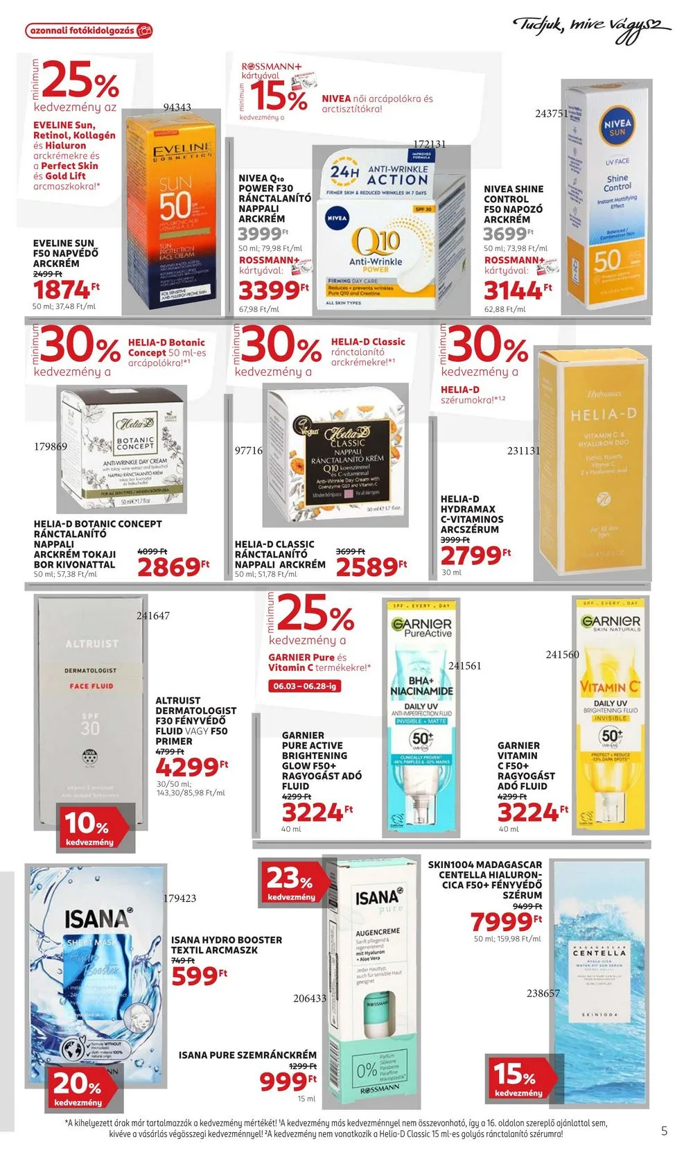 Rossmann akciós újság 06.03–06.14 – 5. oldal