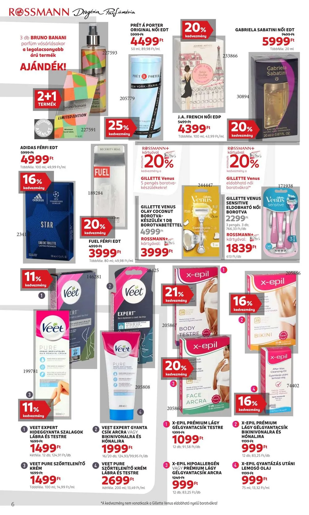 Rossmann akciós újság 06.03–06.14 – 6. oldal