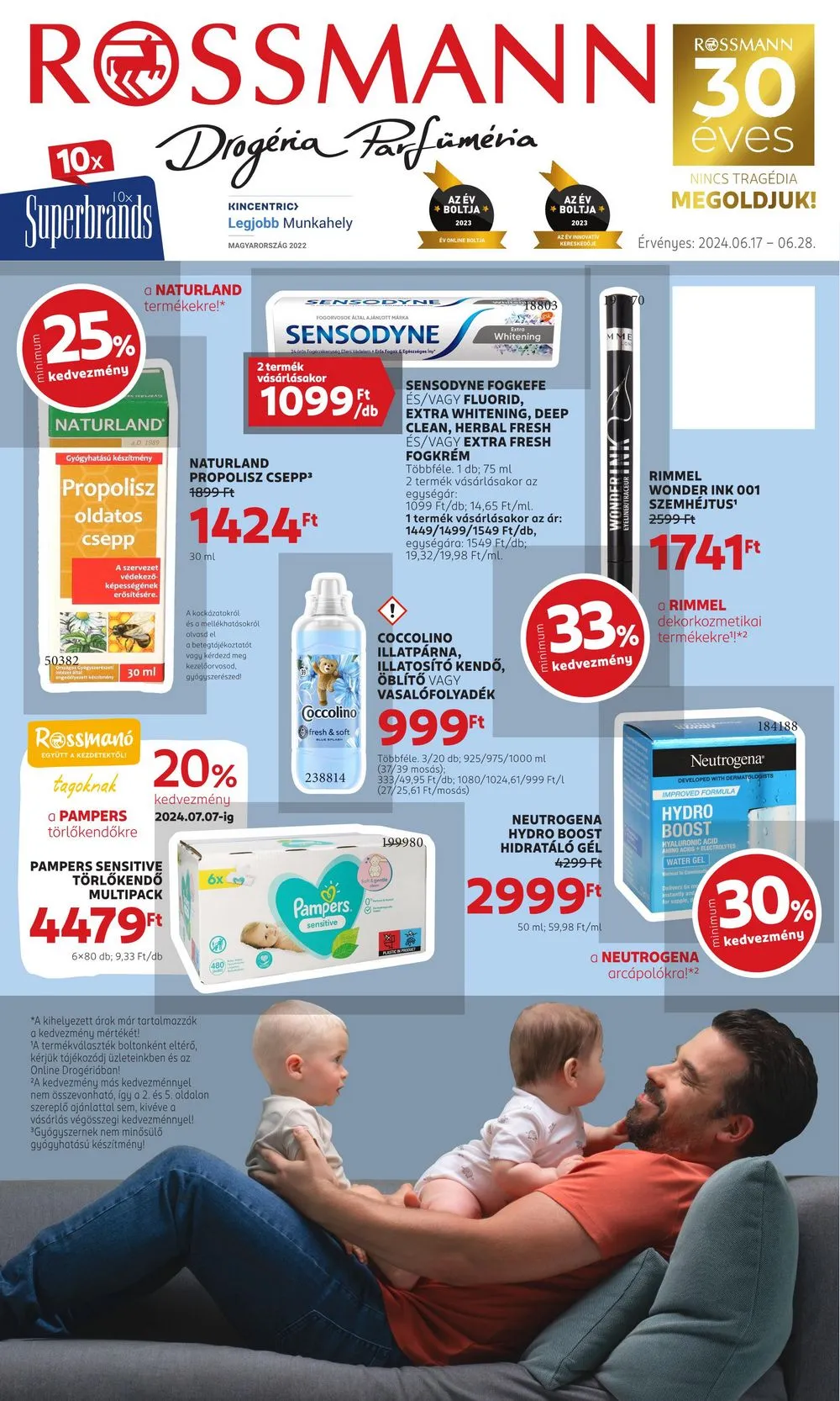 Rossmann akciós újság 06.17–06.28