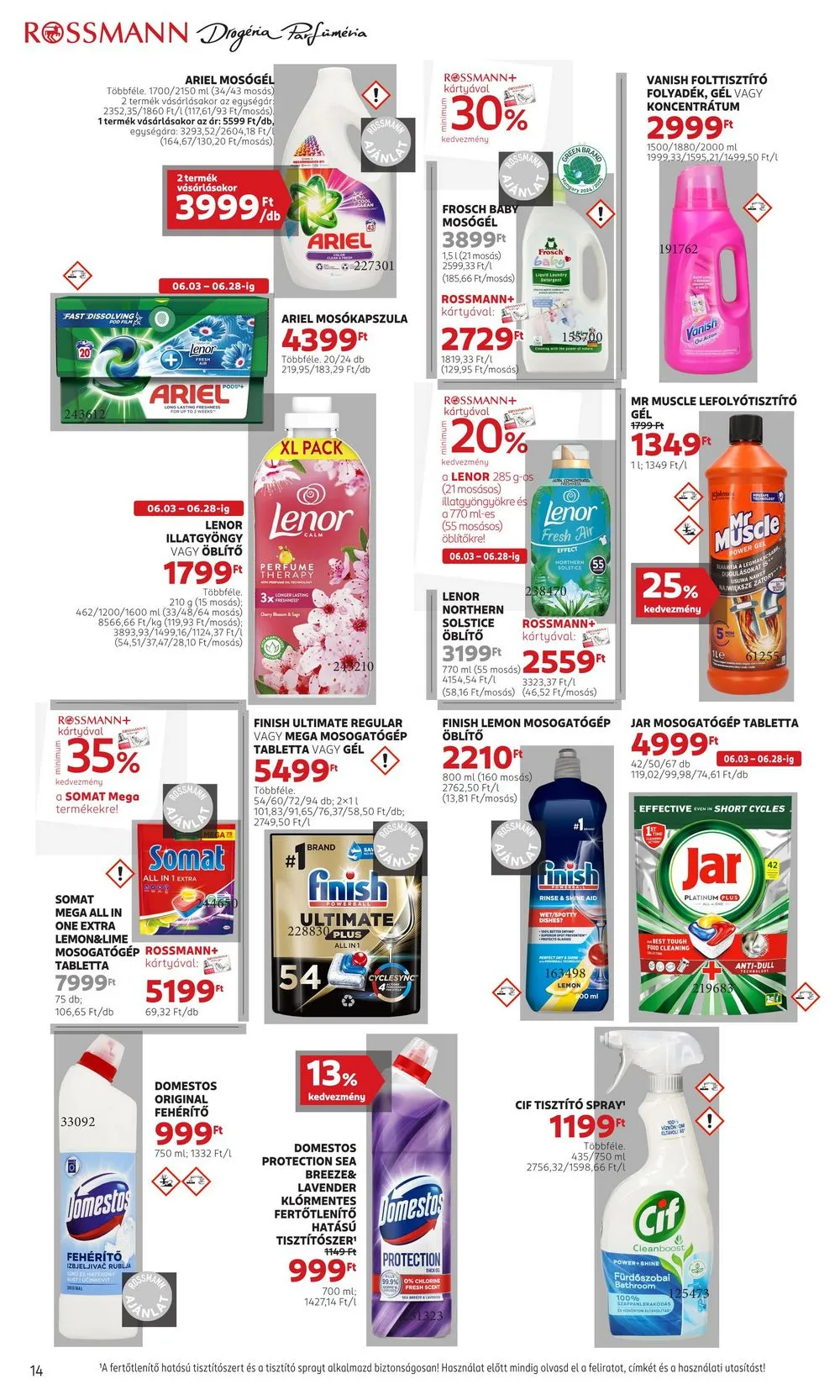 Rossmann akciós újság 06.17–06.28 – 16. oldal