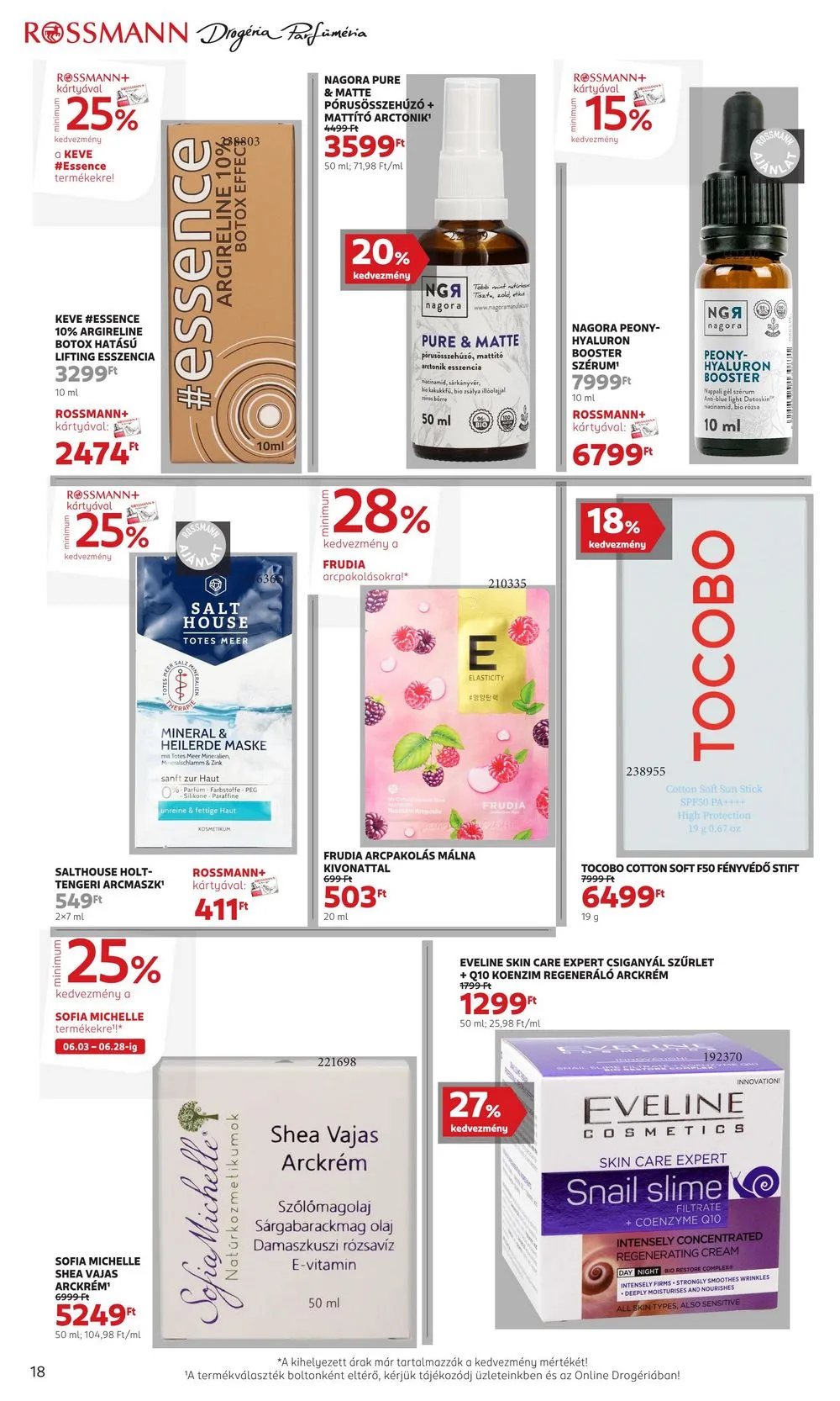 Rossmann akciós újság 06.17–06.28 – 20. oldal
