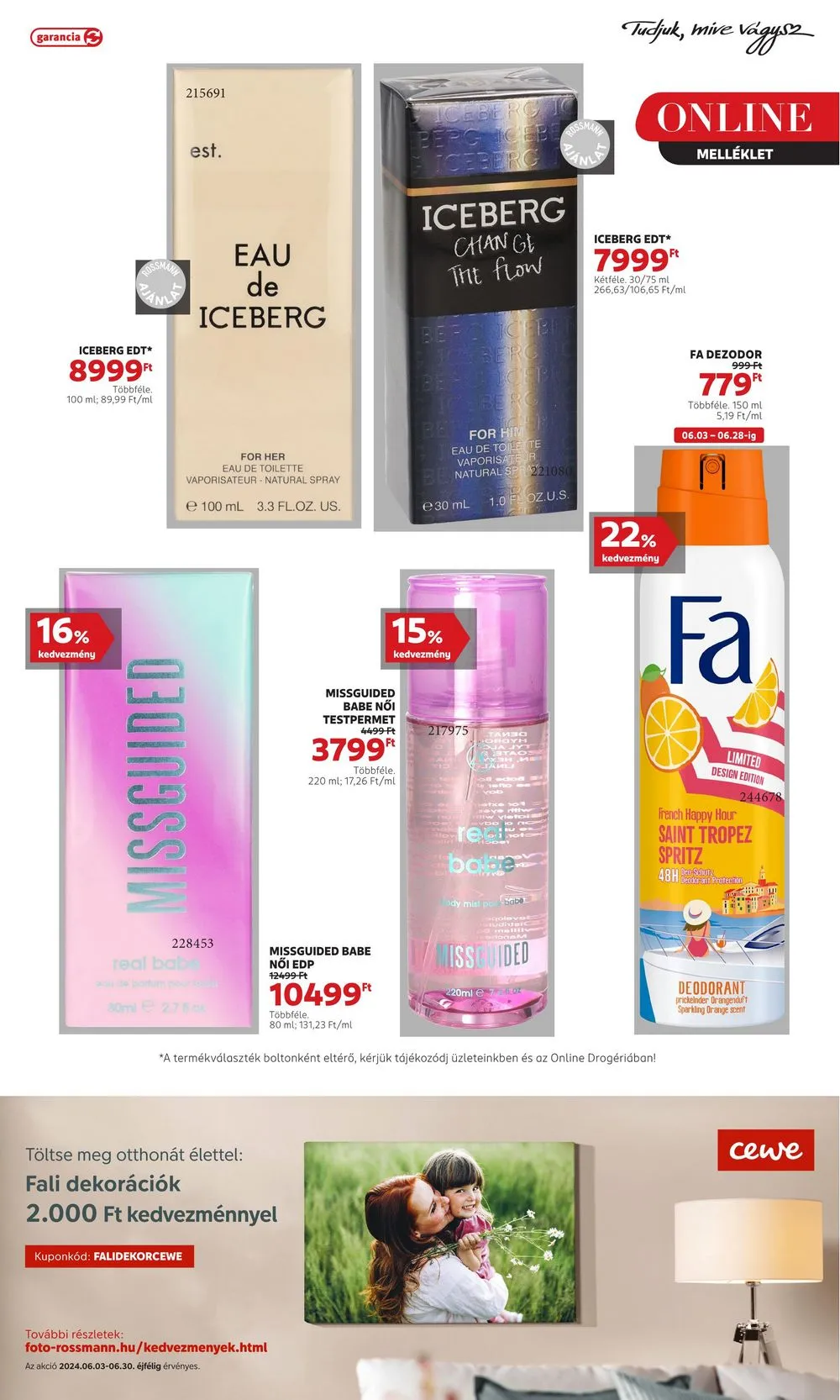Rossmann akciós újság 06.17–06.28 – 21. oldal