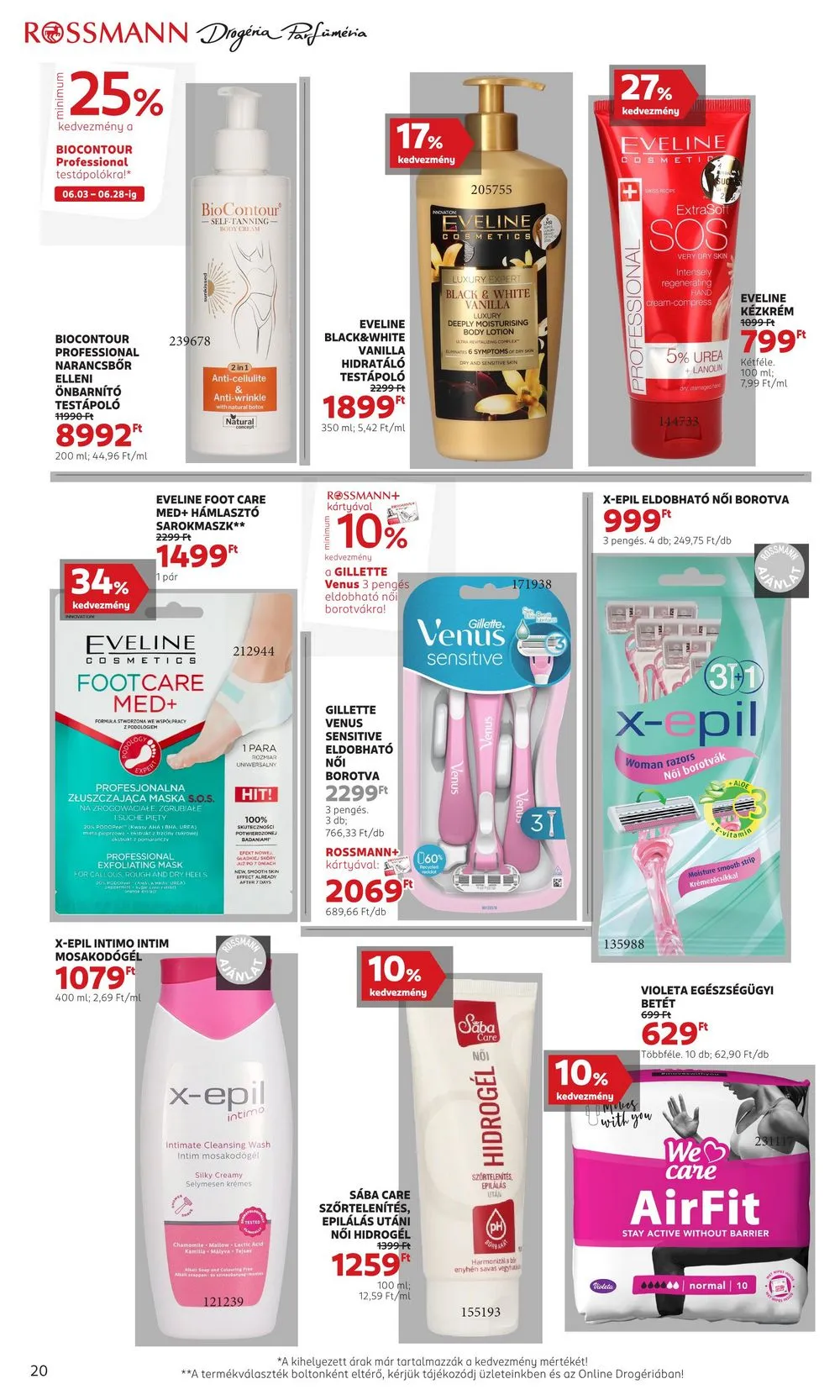 Rossmann akciós újság 06.17–06.28 – 22. oldal