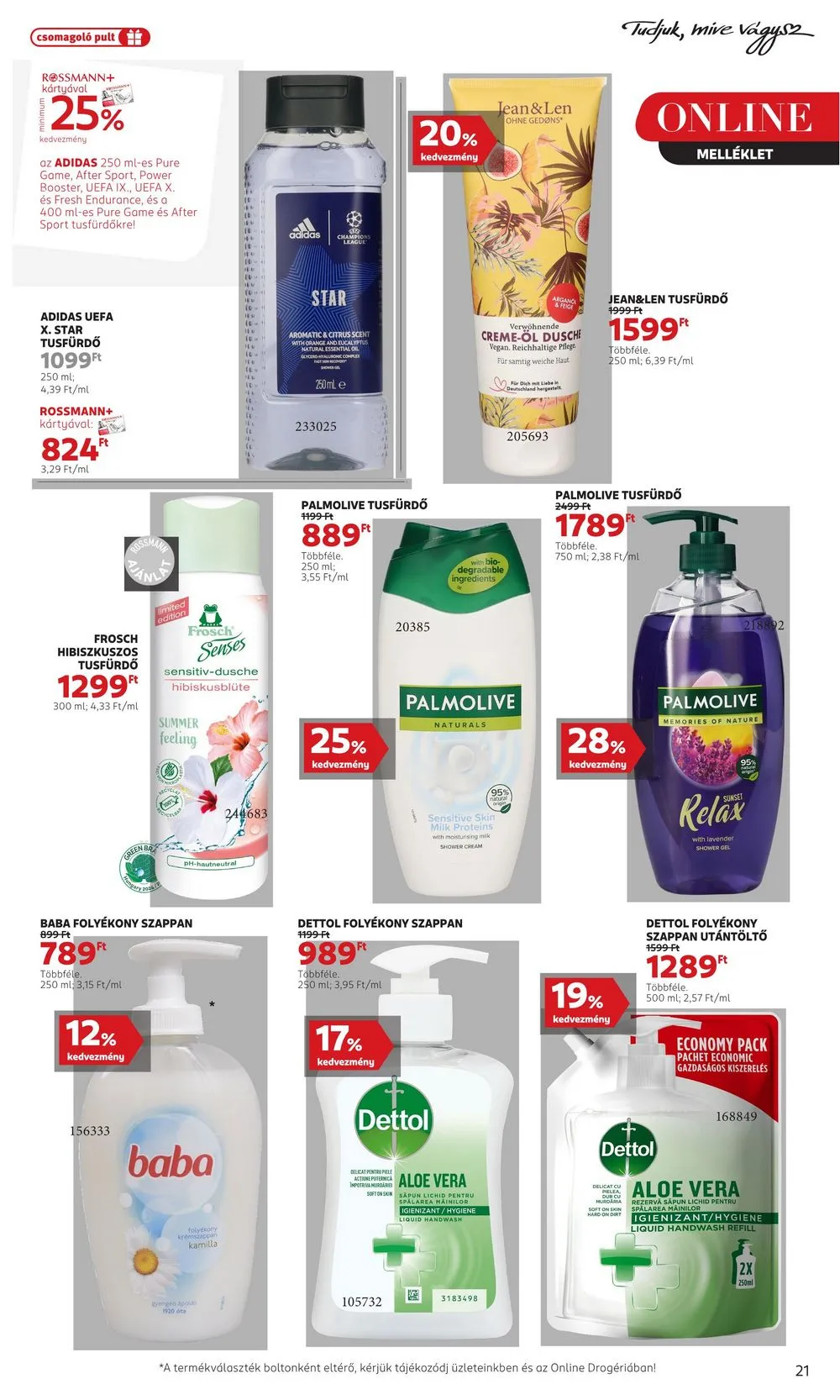 Rossmann akciós újság 06.17–06.28 – 23. oldal