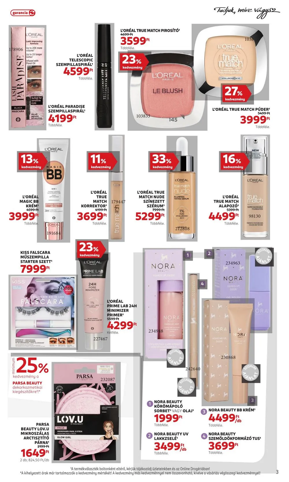 Rossmann akciós újság 06.17–06.28 – 3. oldal
