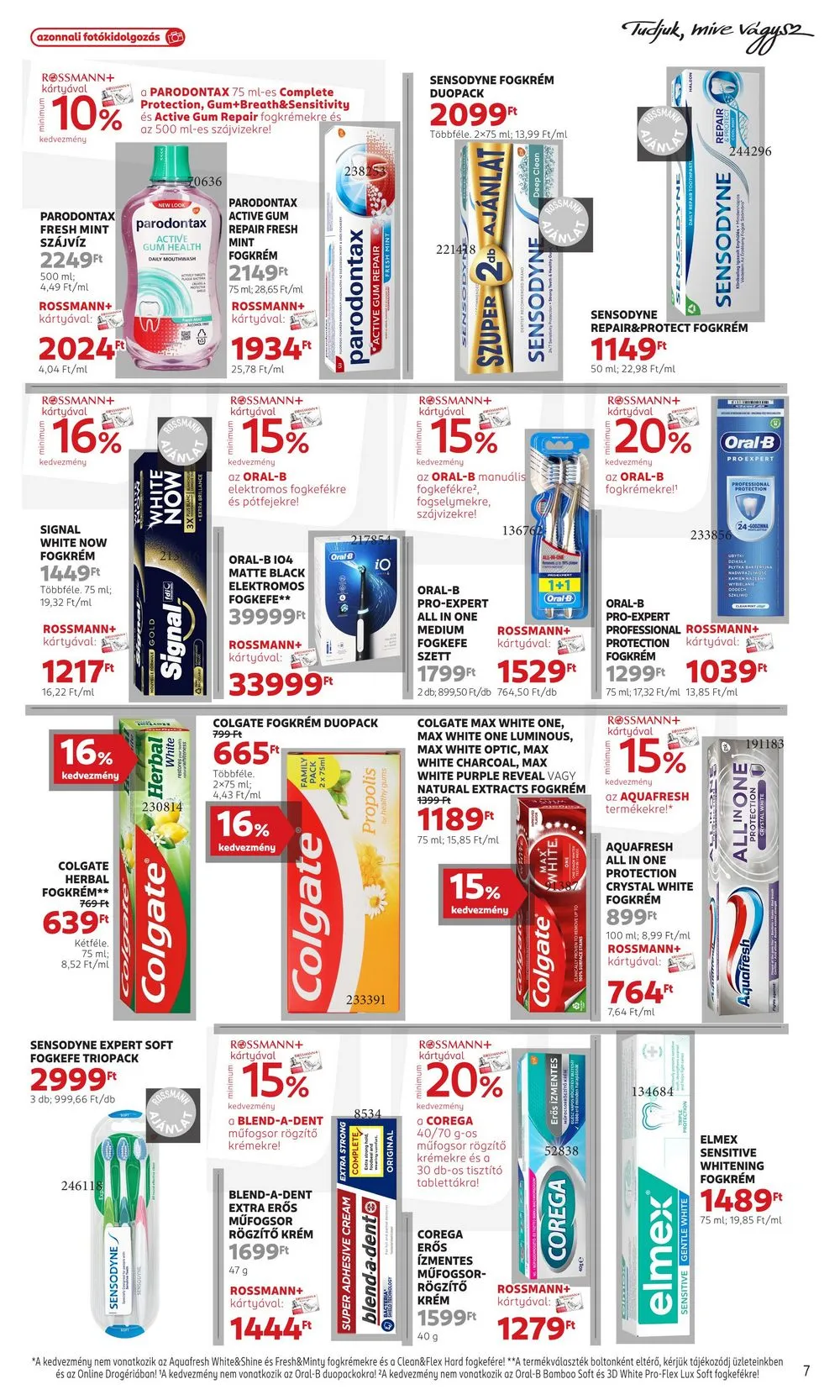 Rossmann akciós újság 06.17–06.28 – 7. oldal