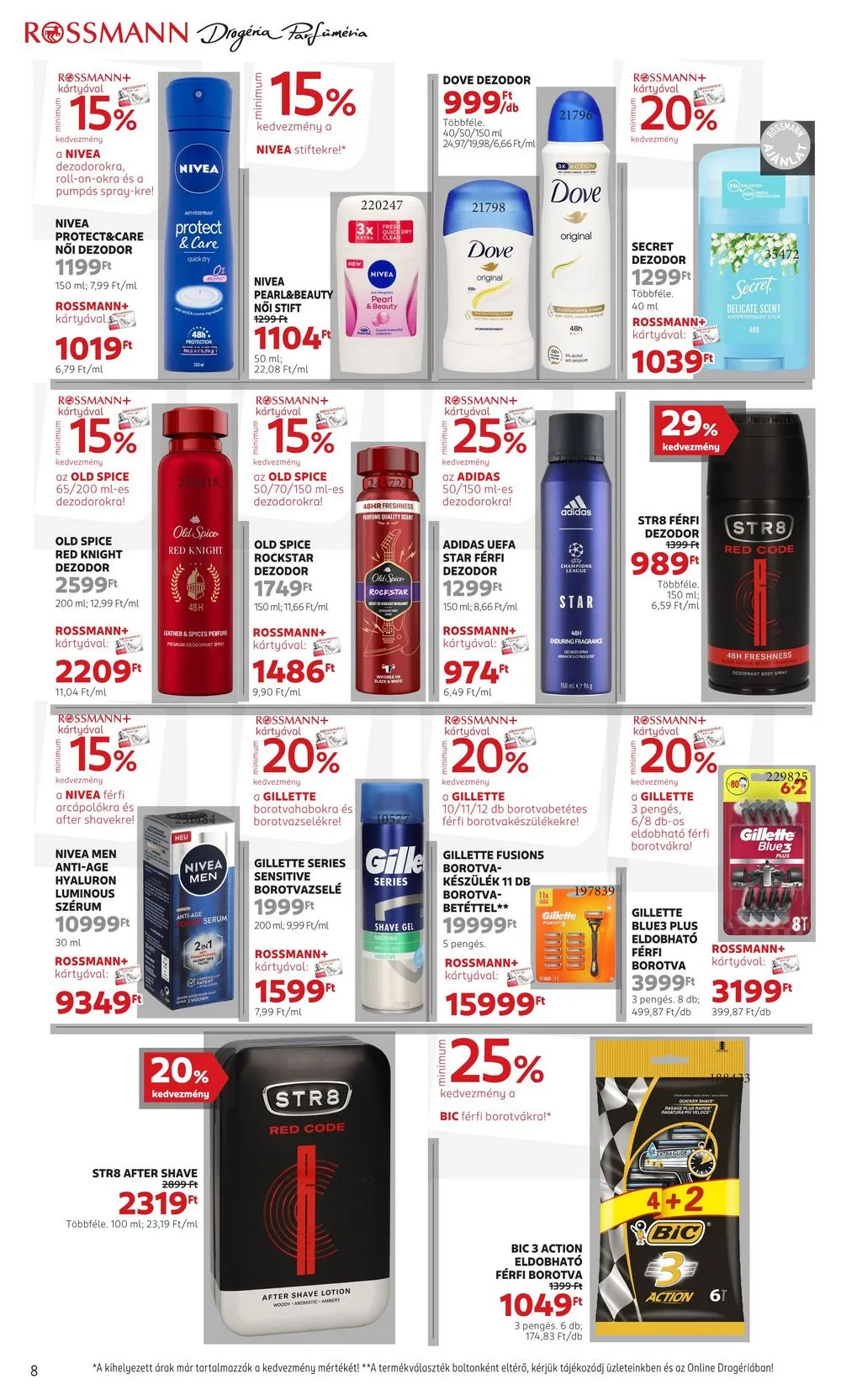 Rossmann akciós újság 06.17–06.28 – 8. oldal