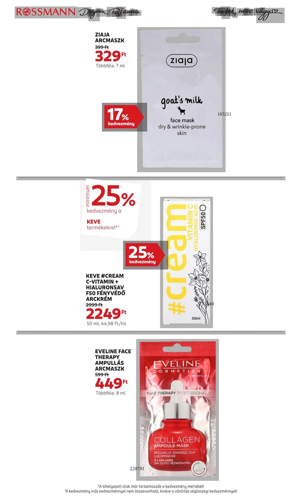 Rossmann akciós újság 07.01–07.05 – 15. oldal
