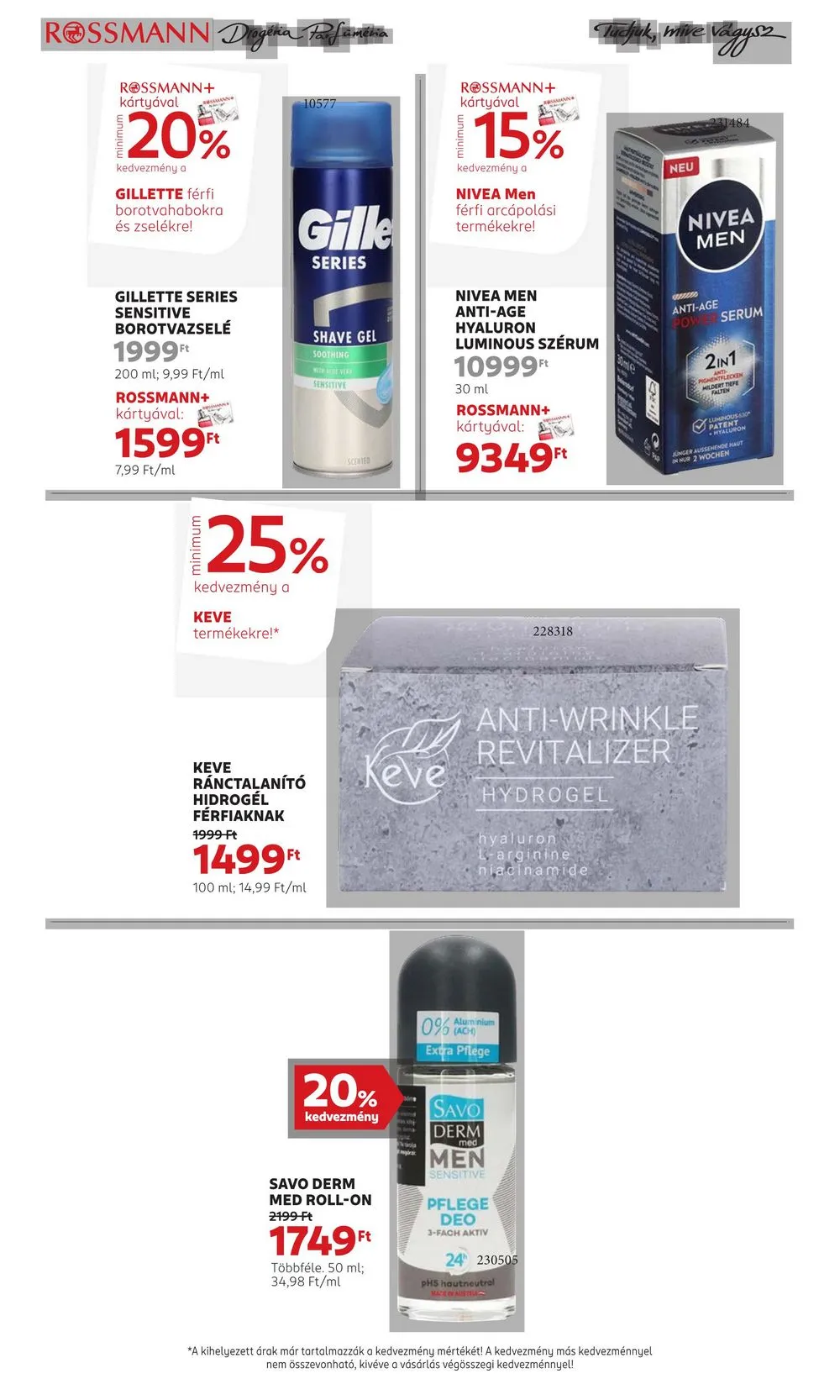 Rossmann akciós újság 07.01–07.05 – 18. oldal