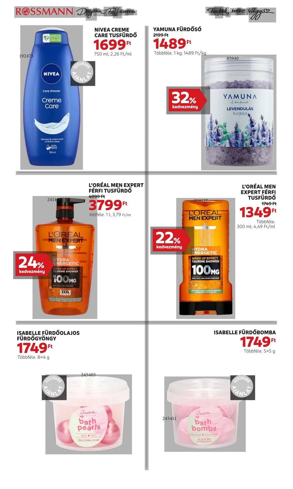 Rossmann akciós újság 07.01–07.05 – 19. oldal