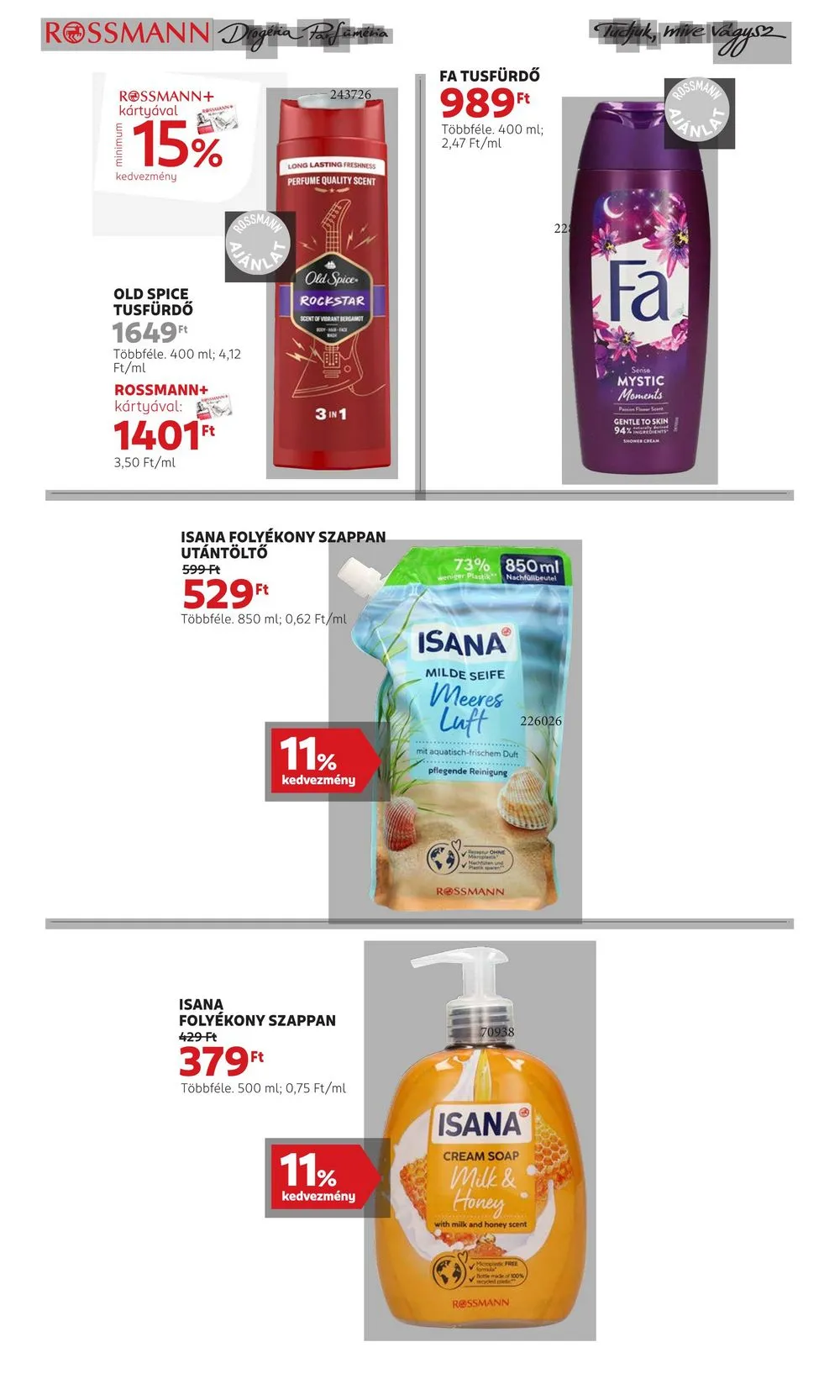 Rossmann akciós újság 07.01–07.05 – 20. oldal