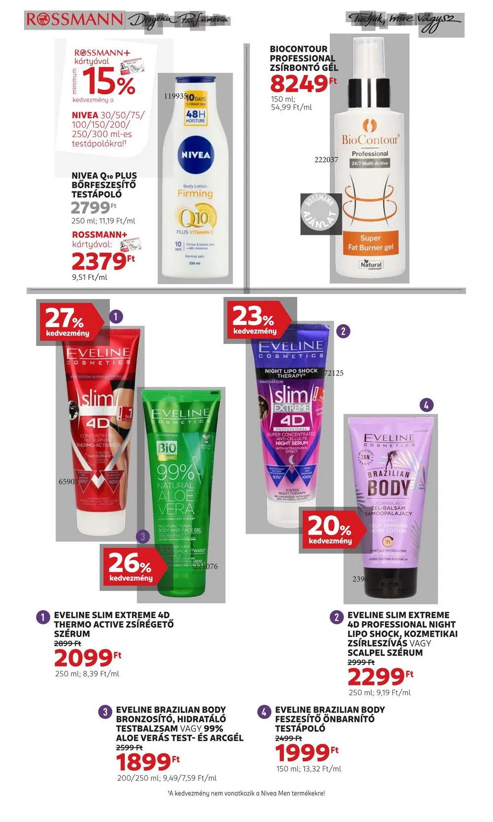 Rossmann akciós újság 07.01–07.05 – 3. oldal