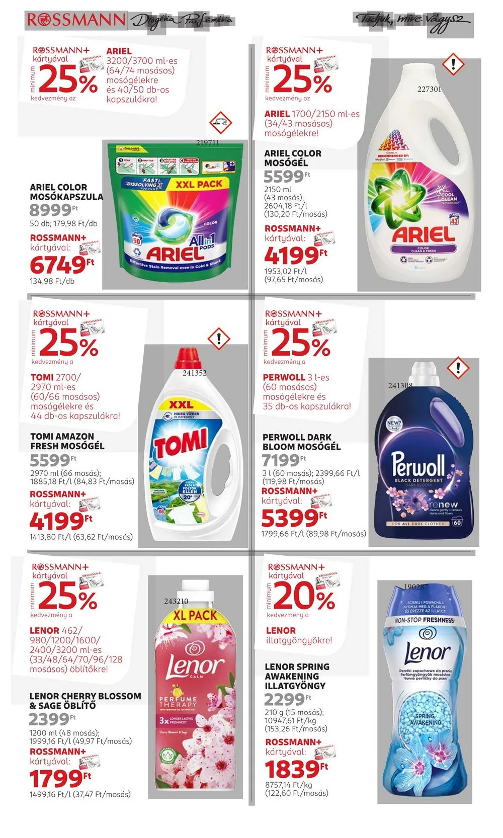 Rossmann akciós újság 07.01–07.05 – 39. oldal