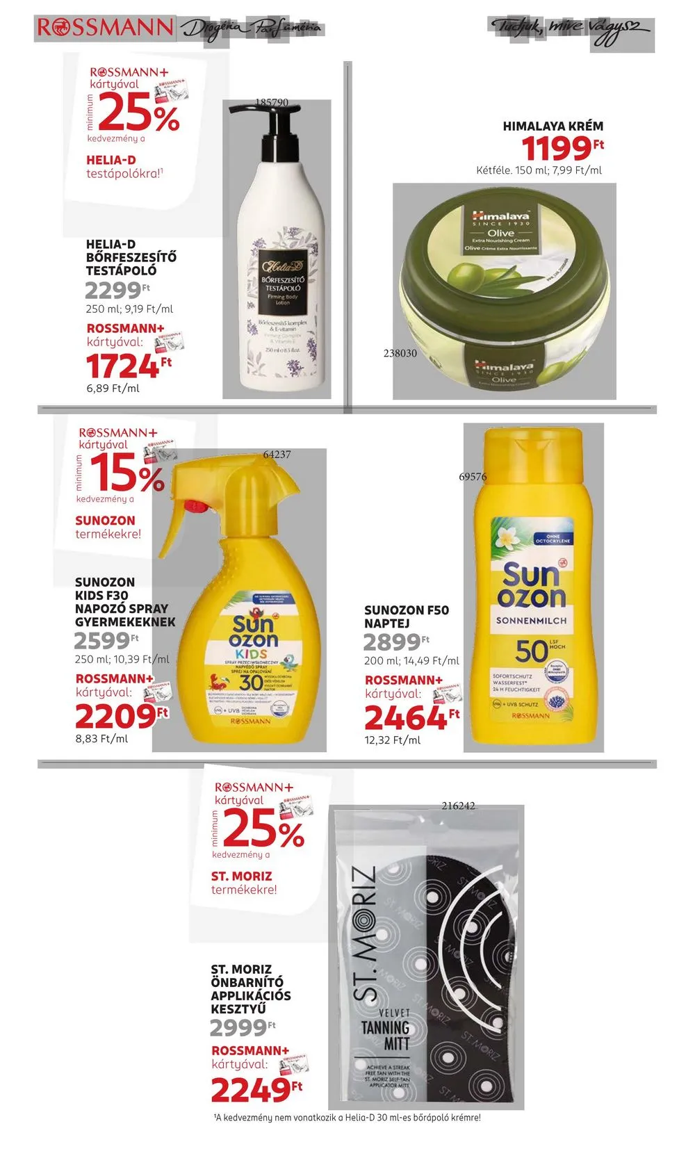 Rossmann akciós újság 07.01–07.05 – 4. oldal