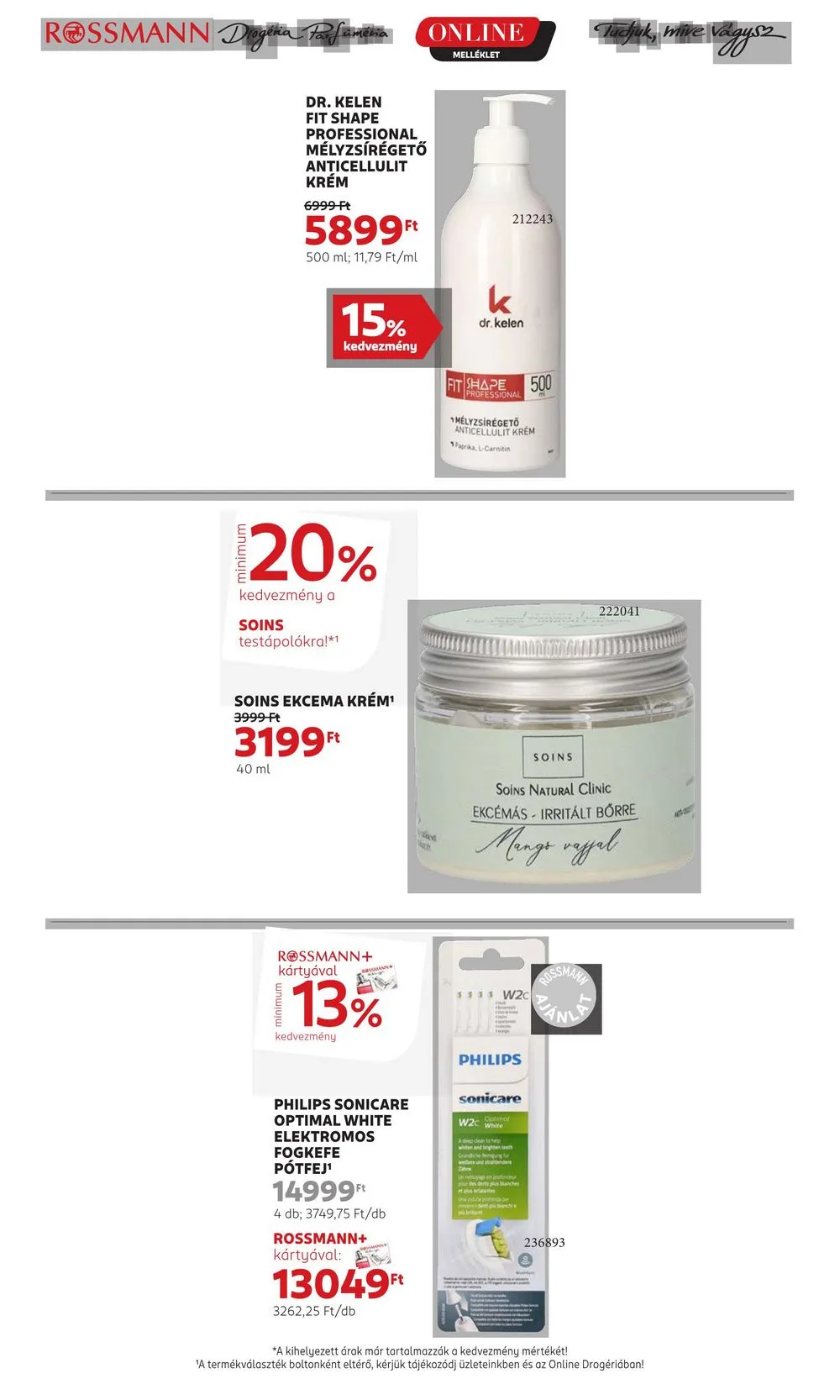 Rossmann akciós újság 07.01–07.05 – 48. oldal
