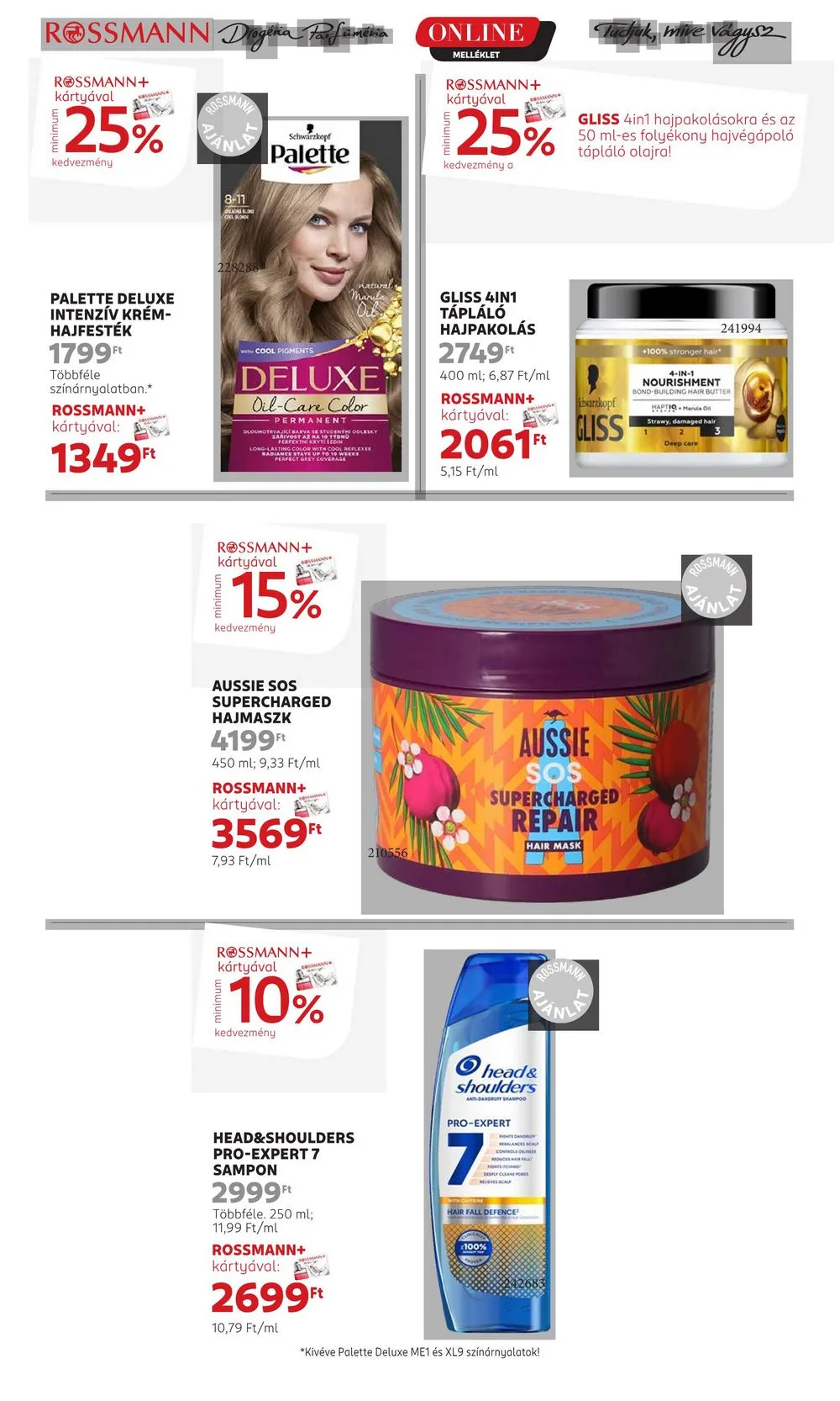 Rossmann akciós újság 07.01–07.05 – 49. oldal