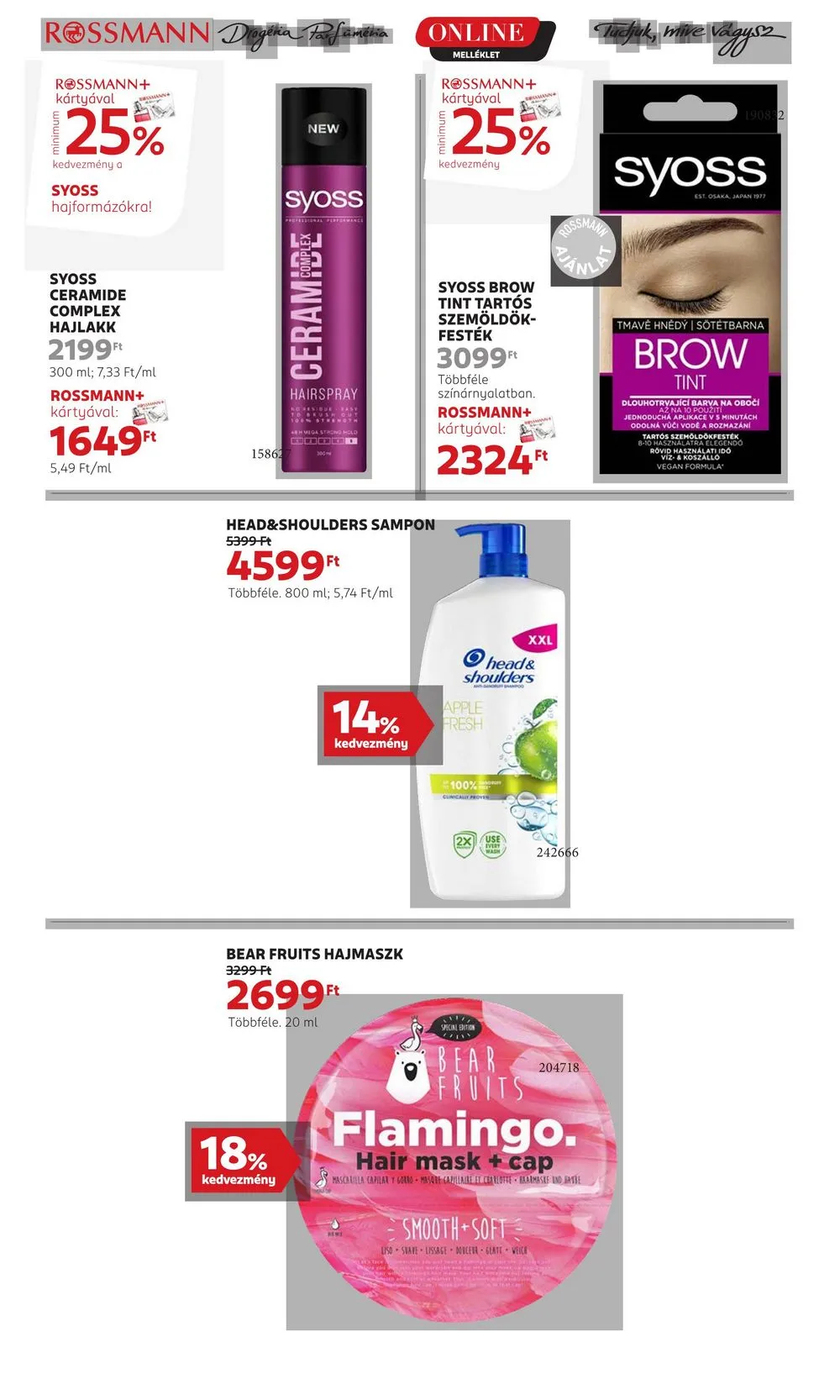 Rossmann akciós újság 07.01–07.05 – 50. oldal