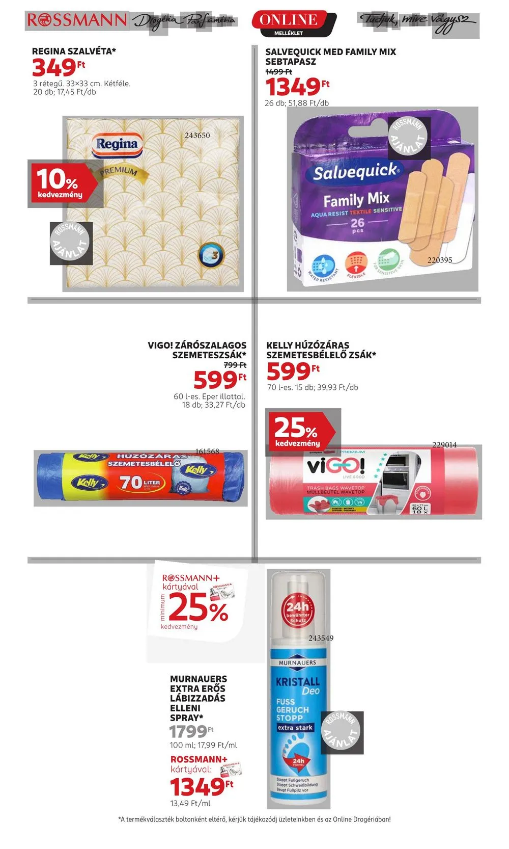 Rossmann akciós újság 07.01–07.05 – 51. oldal