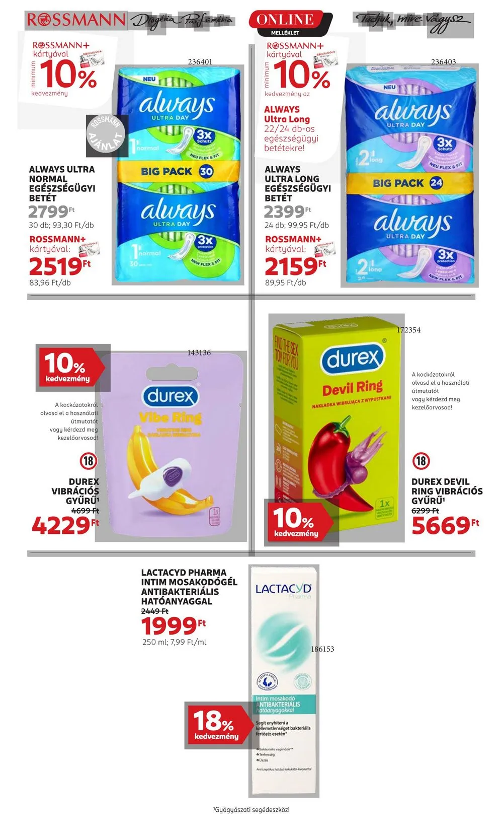 Rossmann akciós újság 07.01–07.05 – 52. oldal