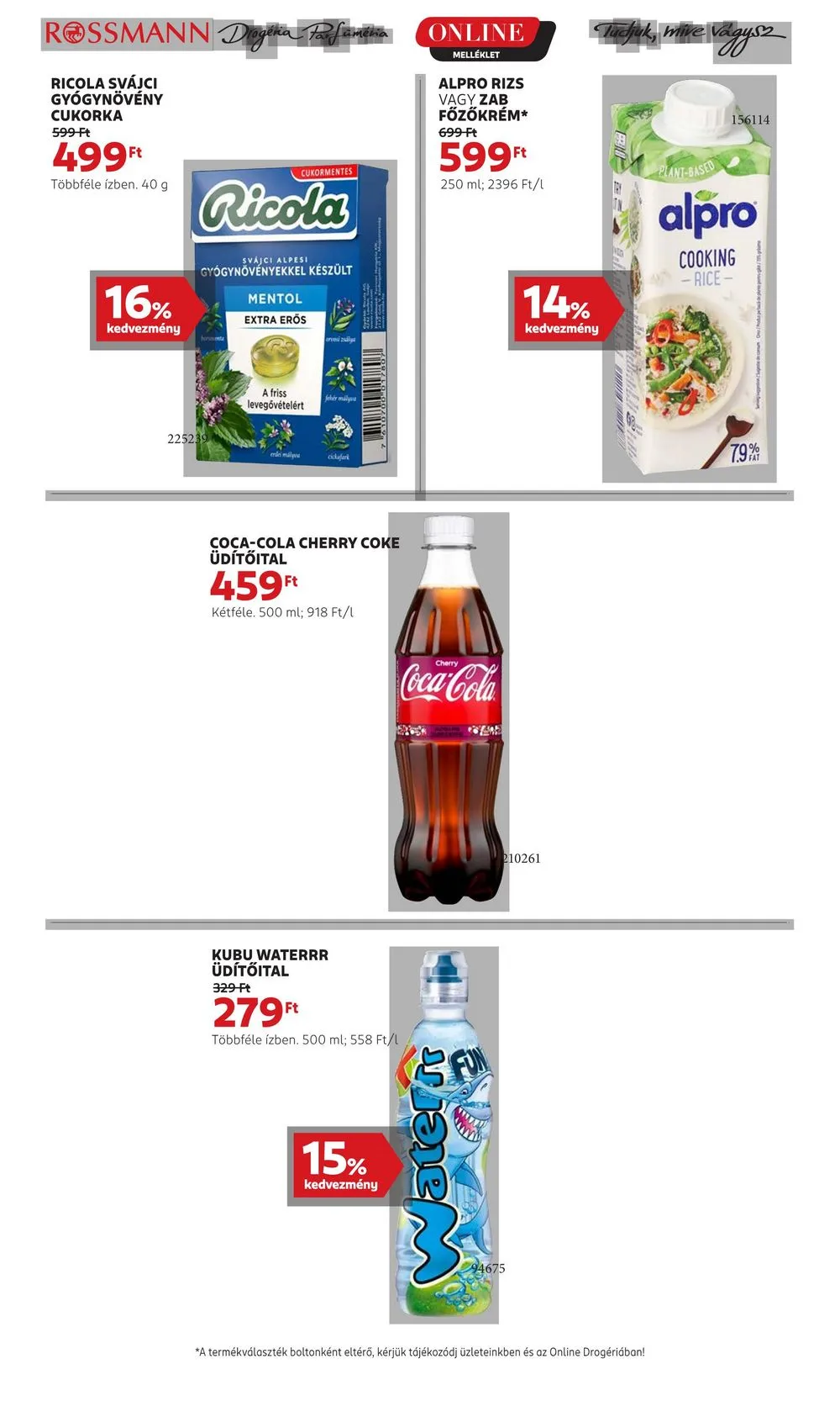Rossmann akciós újság 07.01–07.05 – 54. oldal