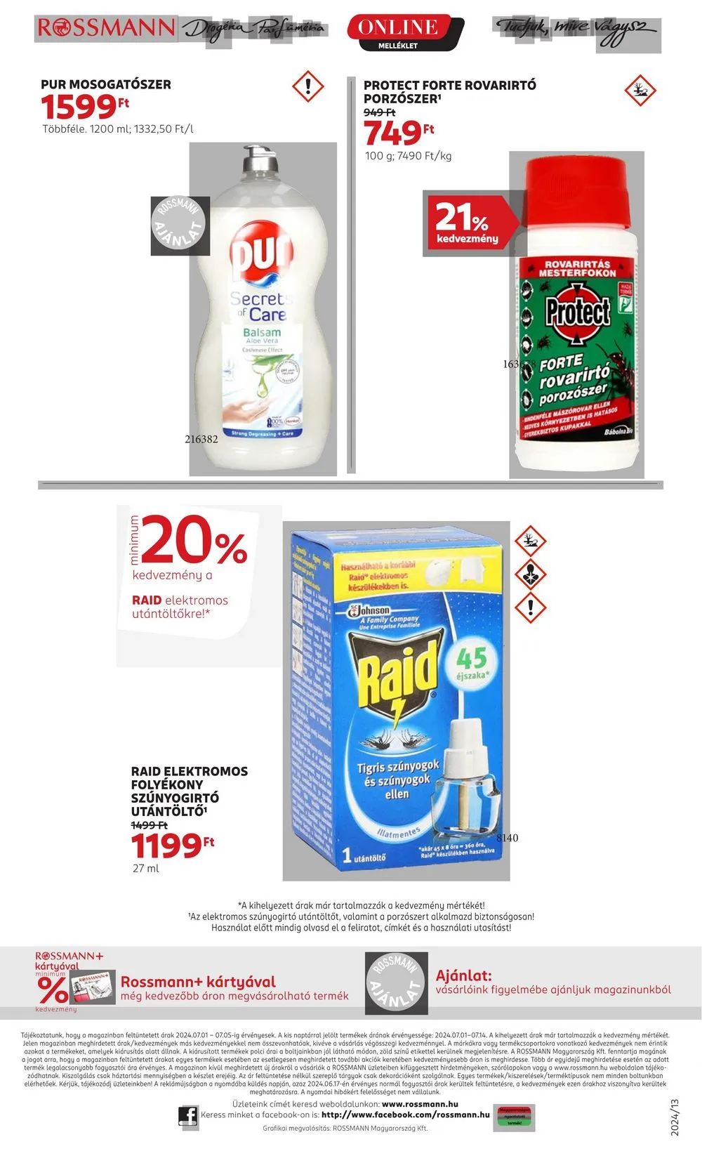 Rossmann akciós újság 07.01–07.05 – 58. oldal