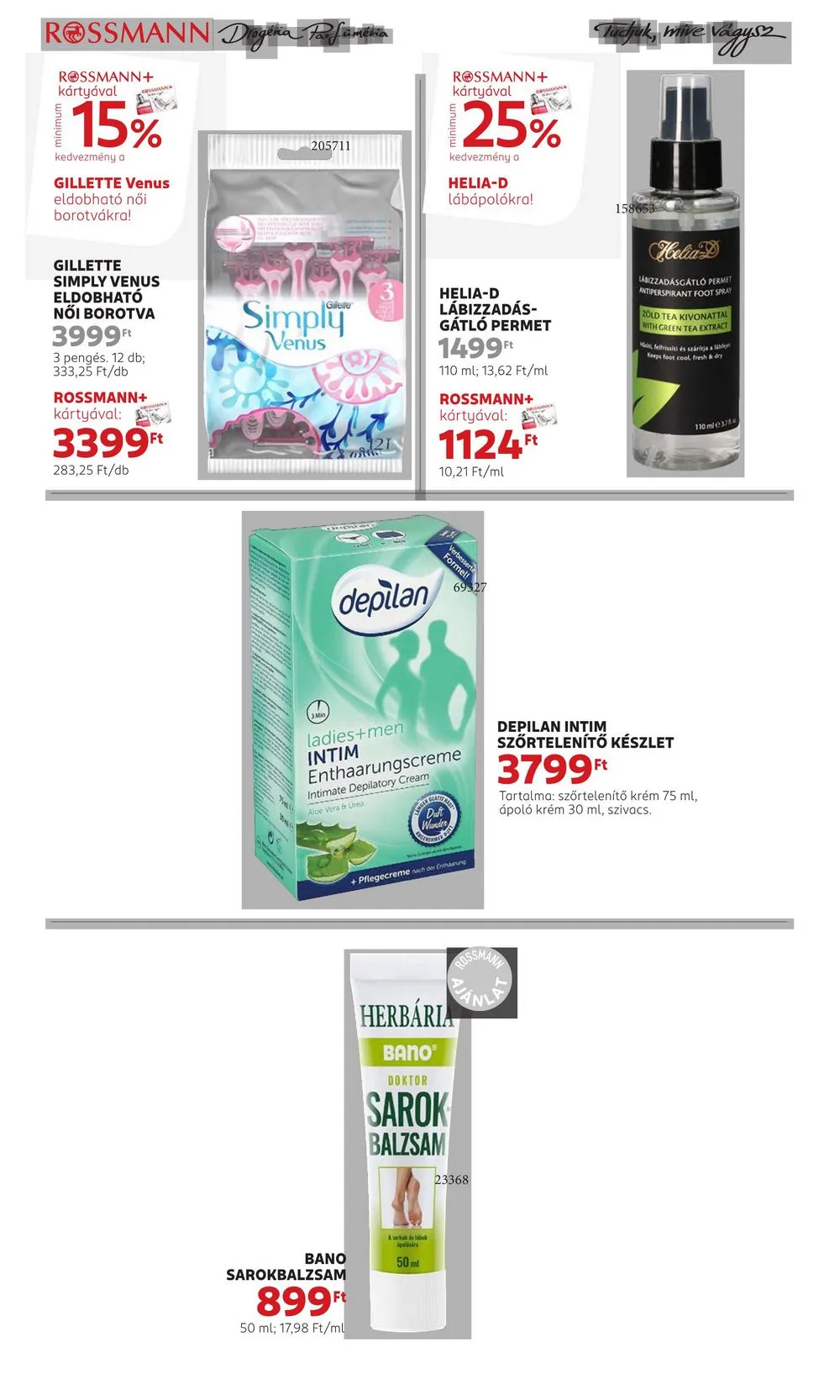 Rossmann akciós újság 07.01–07.05 – 7. oldal