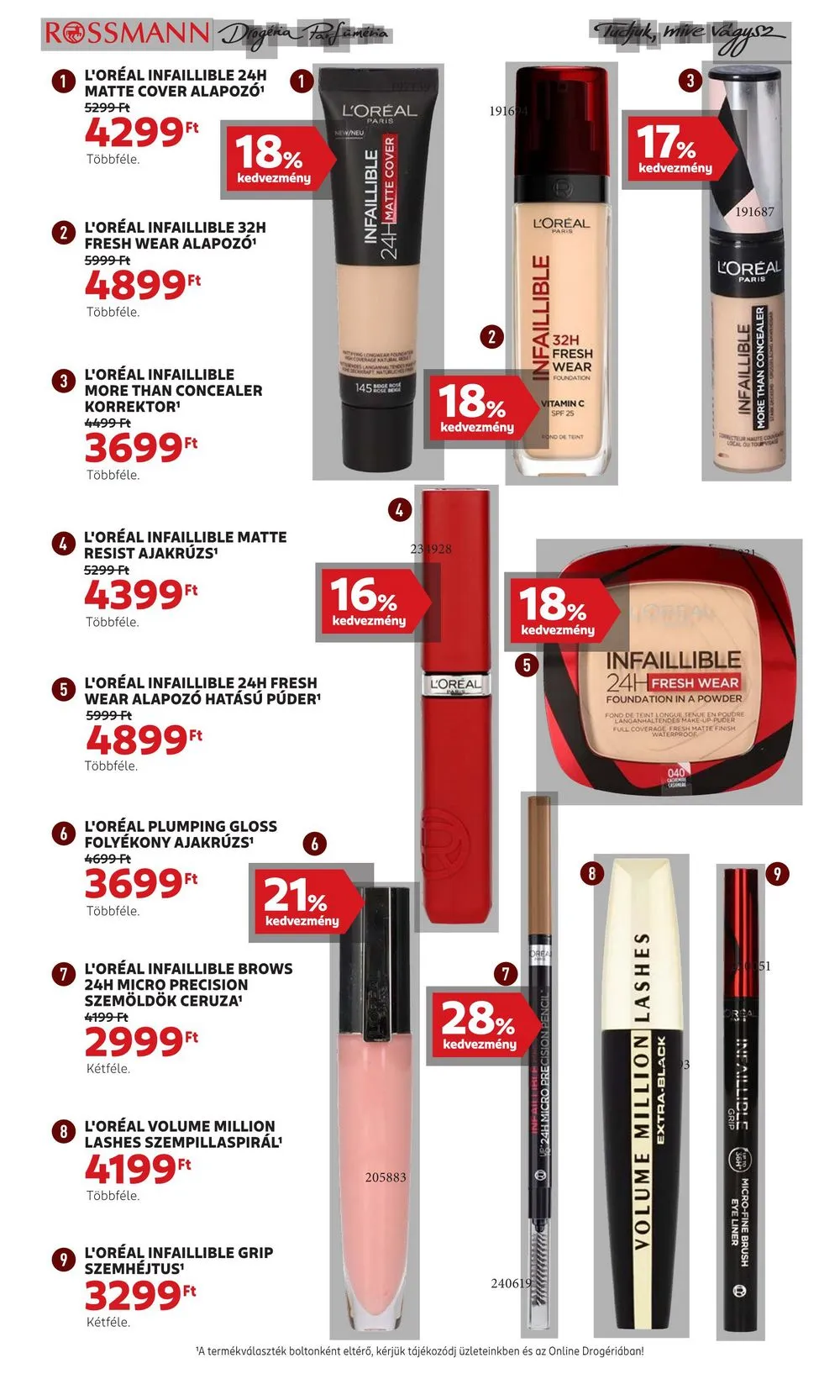 Rossmann akciós újság 07.01–07.05 – 9. oldal