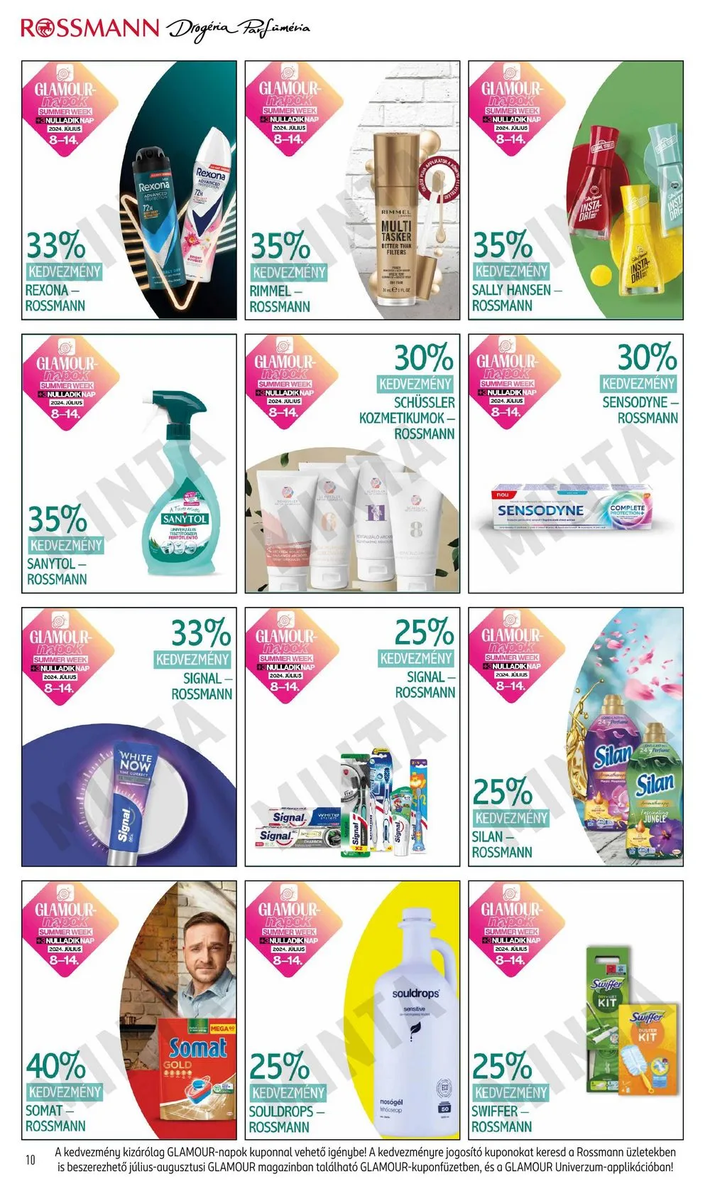 Rossmann akciós újság 07.08–07.14 – 10. oldal
