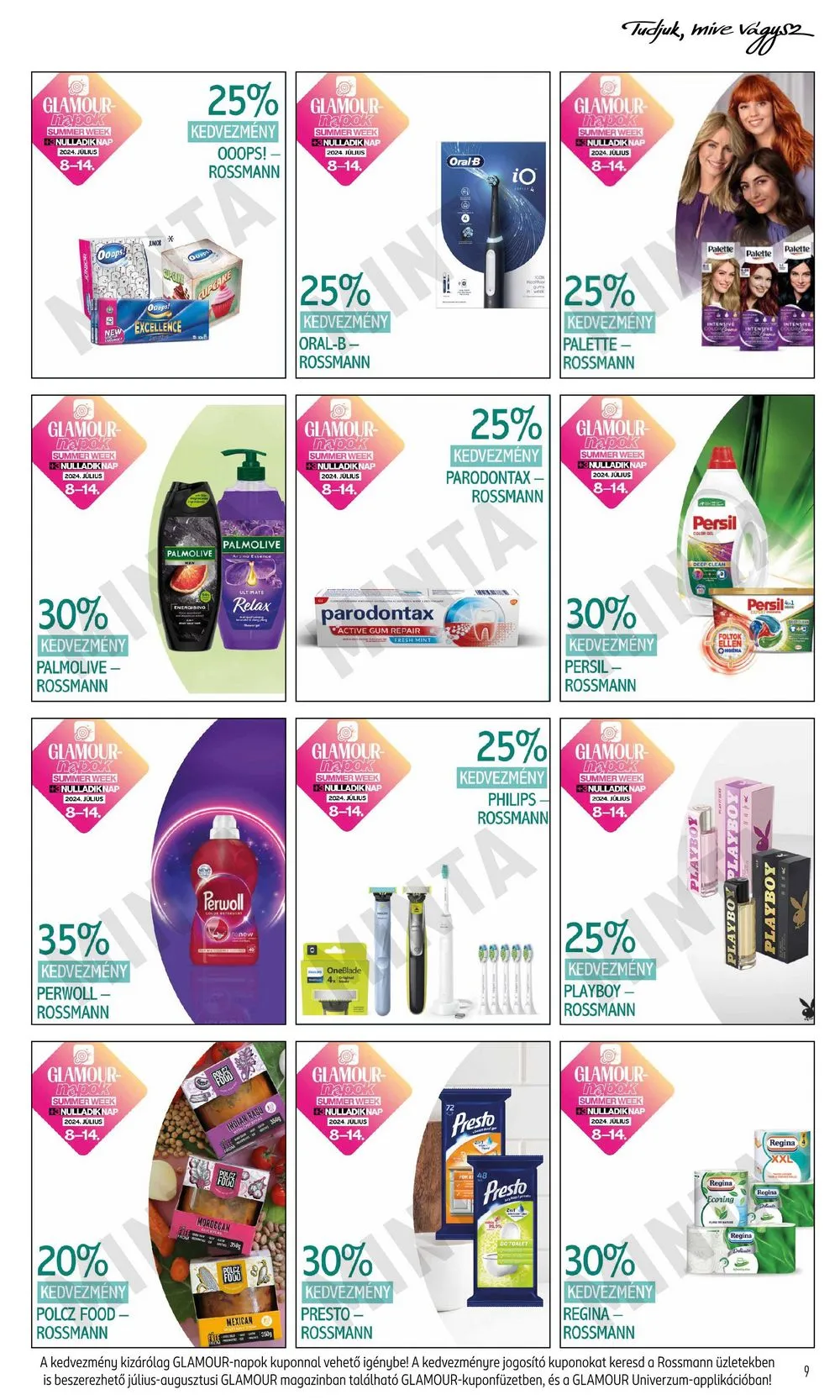 Rossmann akciós újság 07.08–07.14 – 9. oldal