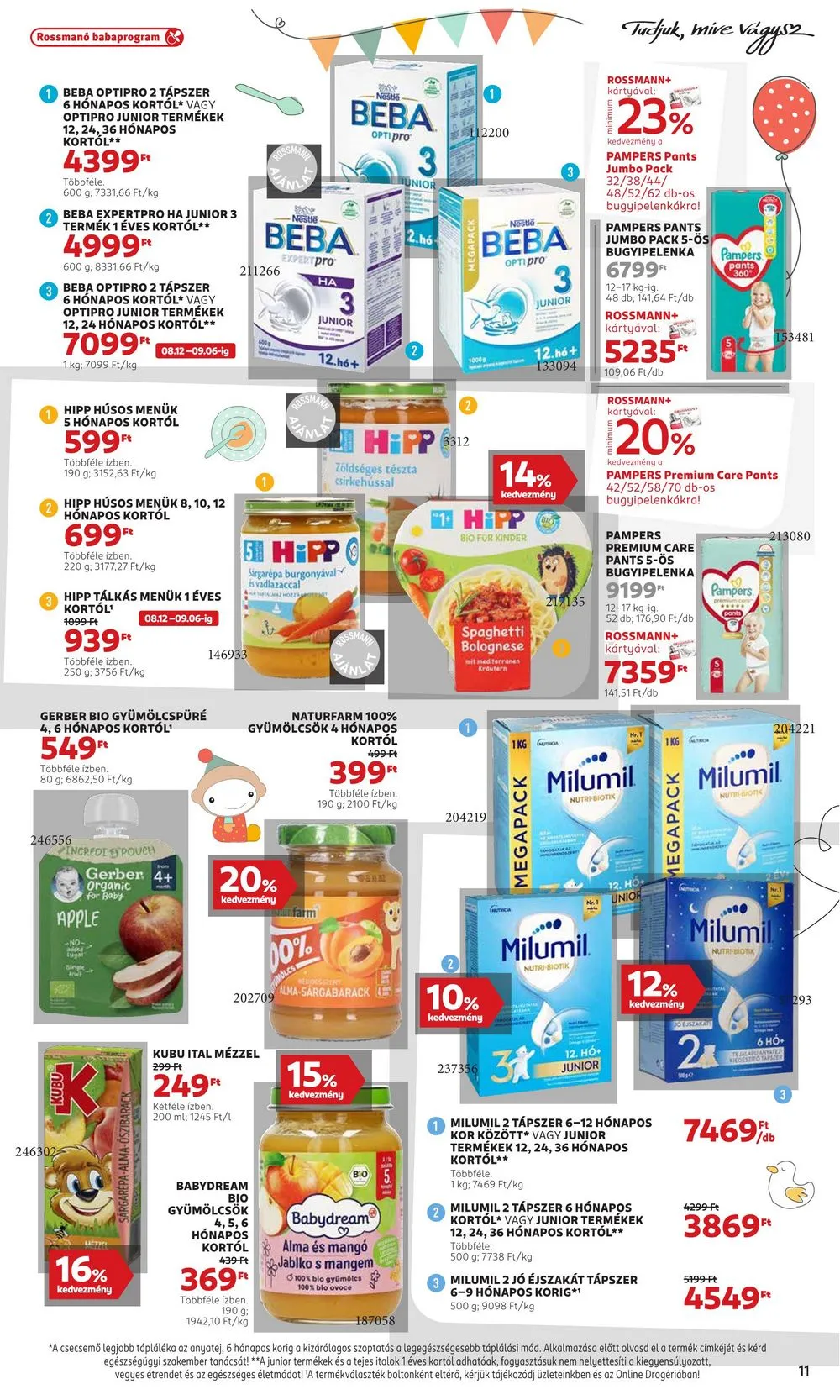 Rossmann akciós újság 08.26–09.06 – 11. oldal