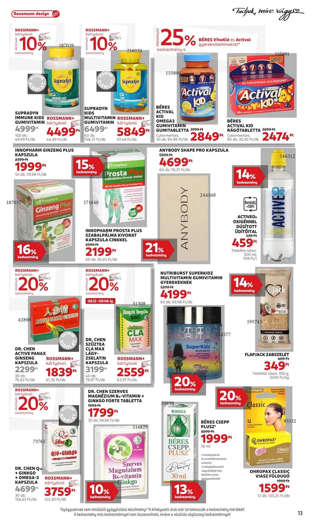 Rossmann akciós újság 08.26–09.06 – 15. oldal
