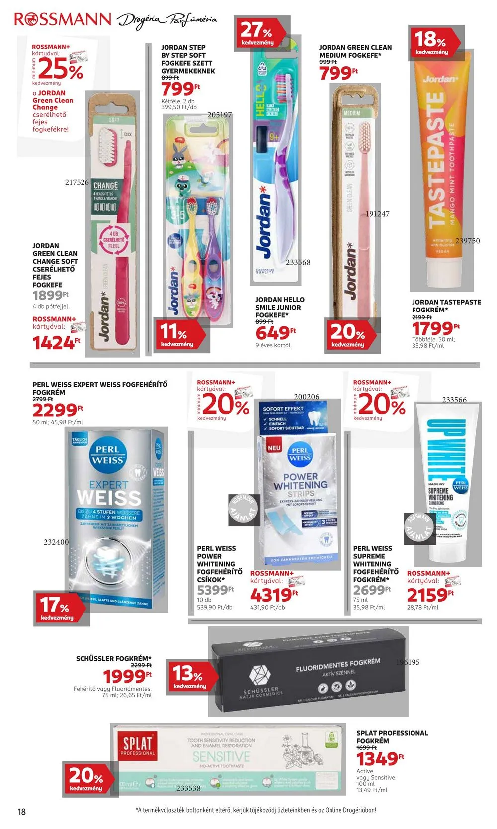 Rossmann akciós újság 08.26–09.06 – 20. oldal