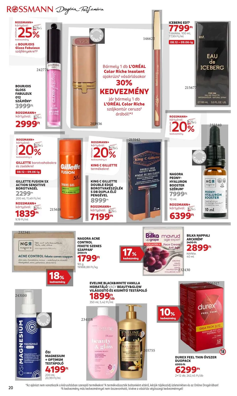 Rossmann akciós újság 08.26–09.06 – 22. oldal