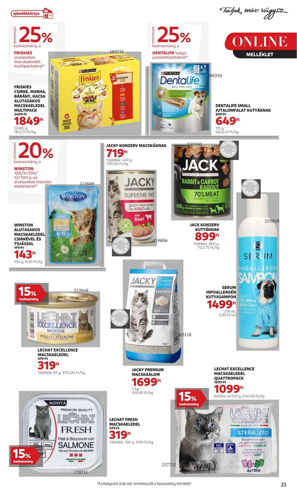 Rossmann akciós újság 08.26–09.06 – 25. oldal