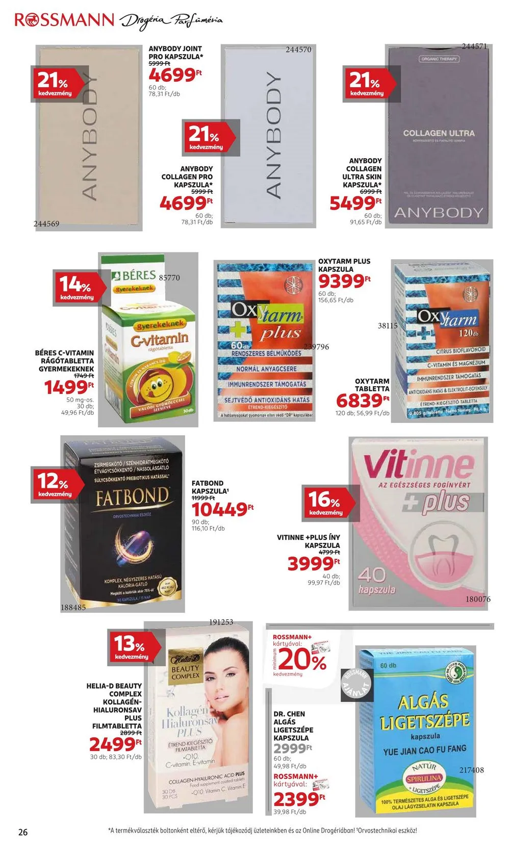 Rossmann akciós újság 08.26–09.06 – 28. oldal