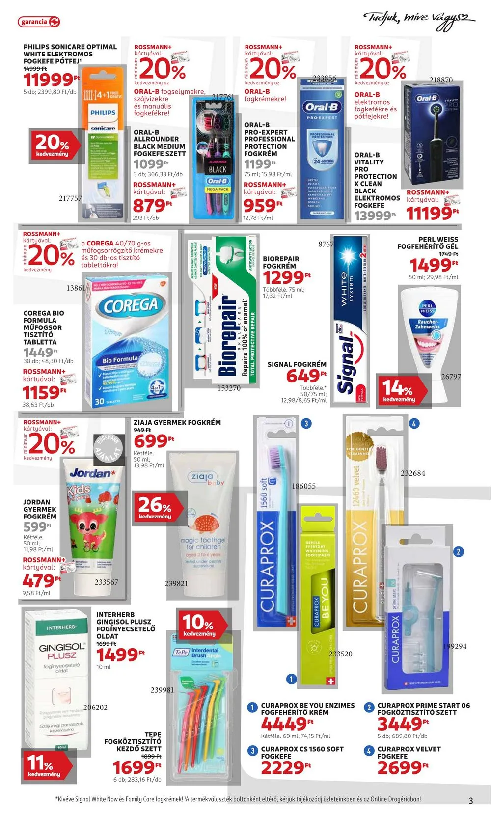Rossmann akciós újság 08.26–09.06 – 3. oldal
