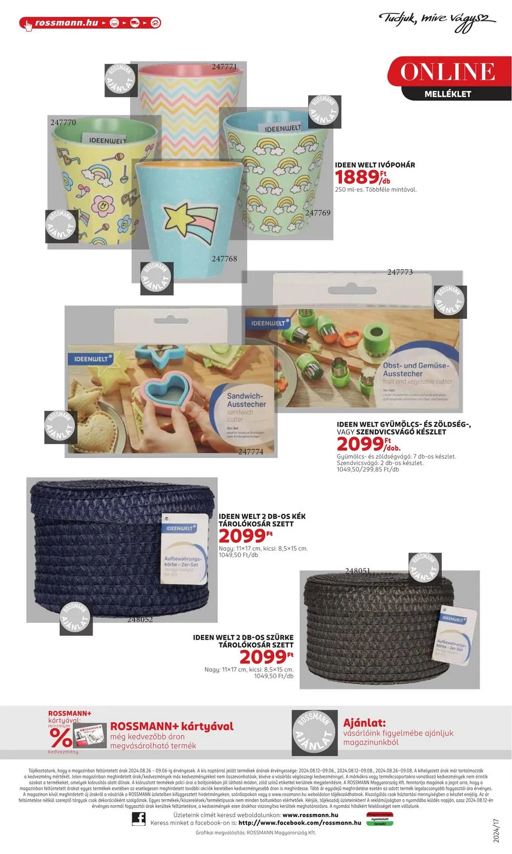 Rossmann akciós újság 08.26–09.06 – 31. oldal