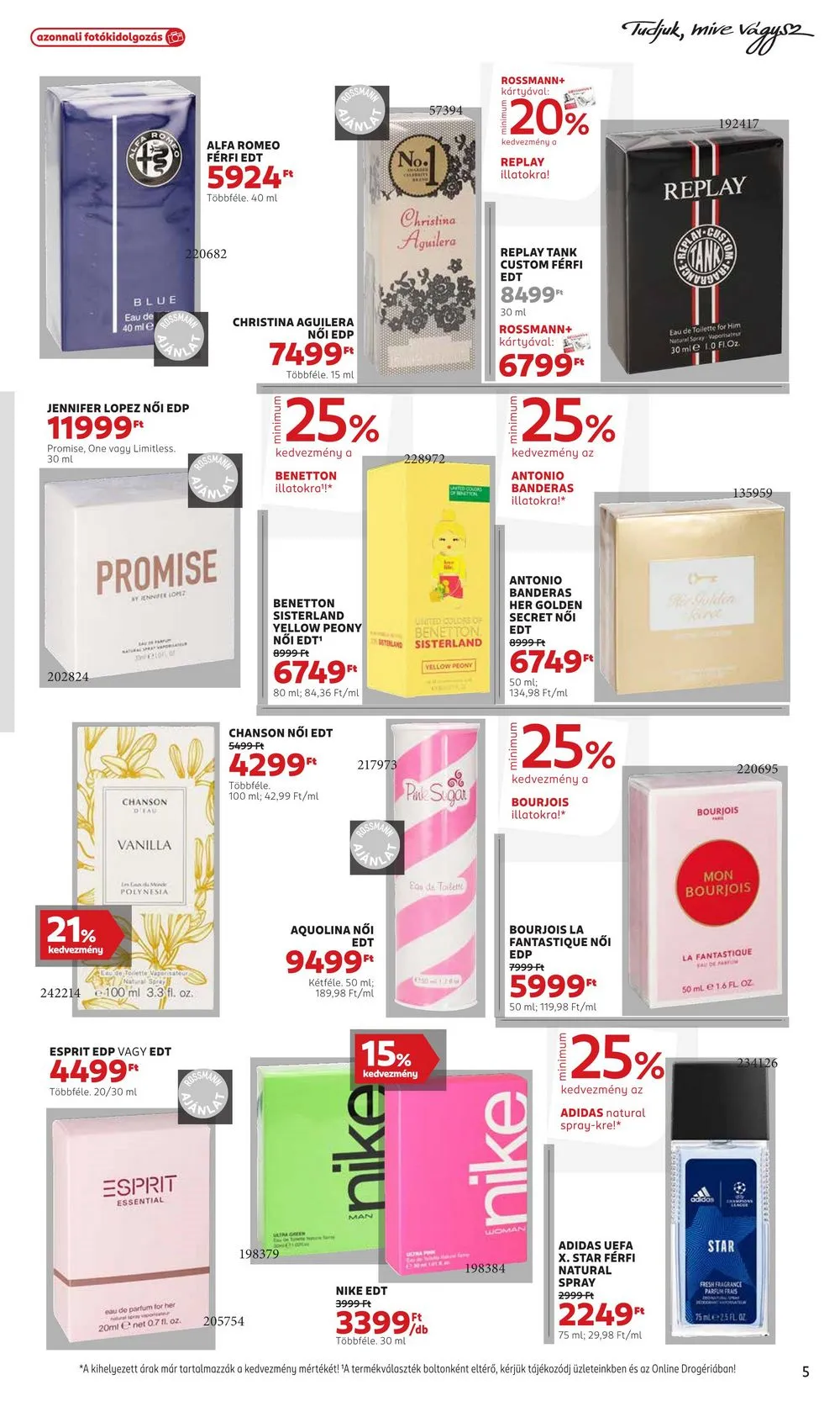 Rossmann akciós újság 08.26–09.06 – 5. oldal