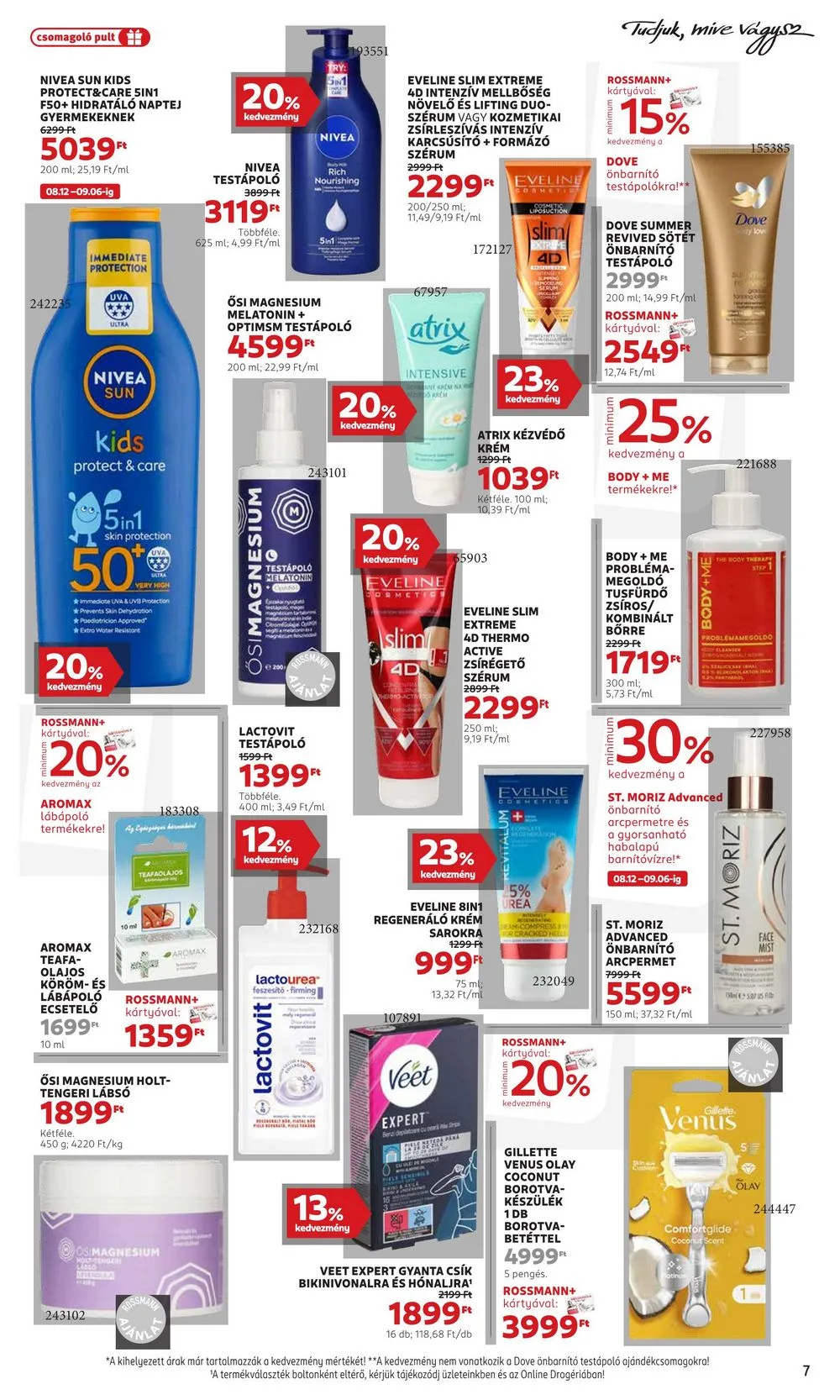 Rossmann akciós újság 08.26–09.06 – 7. oldal
