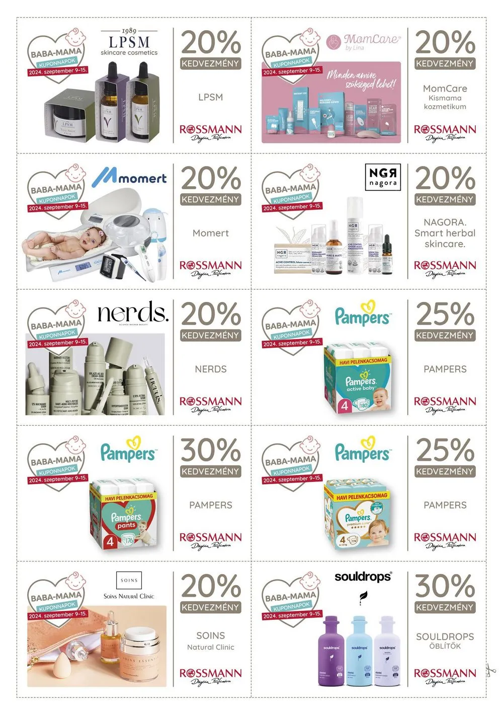 Rossmann akciós újság 09.09–09.15 – 13. oldal