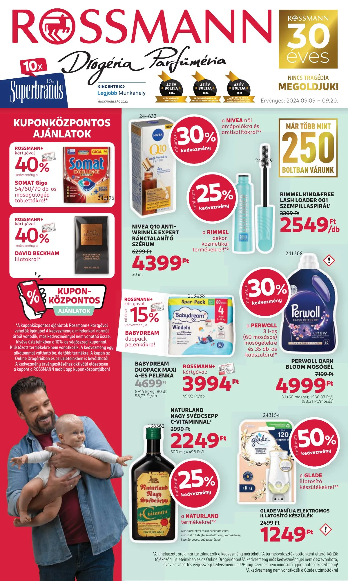 Rossmann akciós újság 09.09–09.20