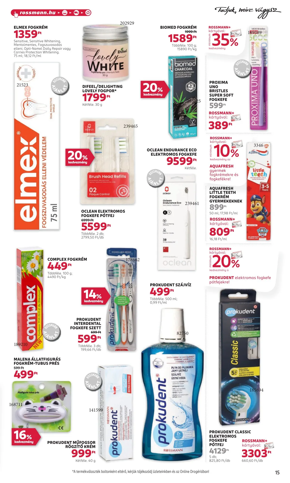 Rossmann akciós újság 09.09–09.20 – 17. oldal