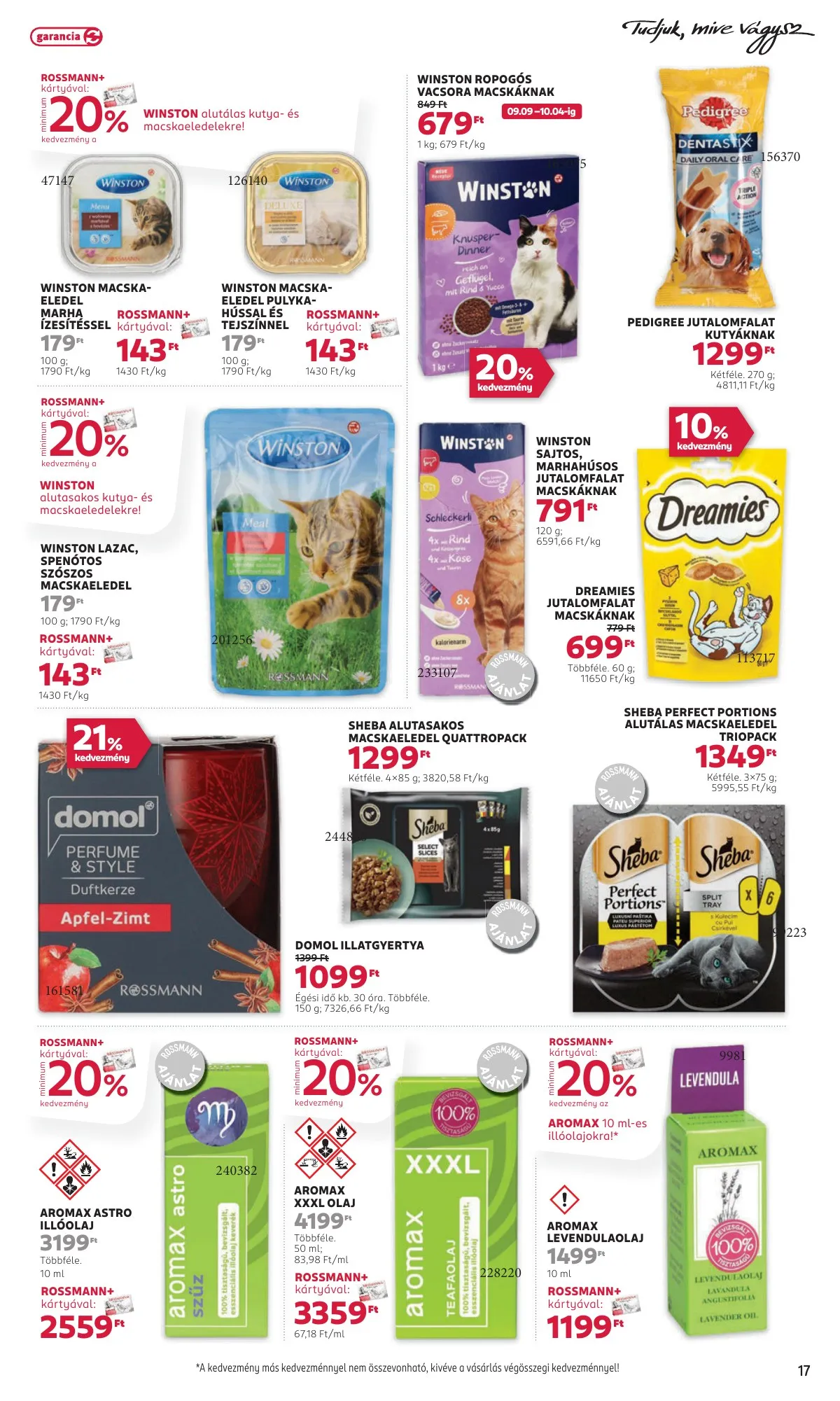 Rossmann akciós újság 09.09–09.20 – 19. oldal