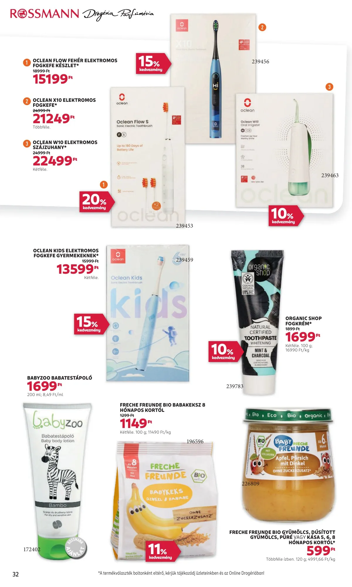 Rossmann akciós újság 09.09–09.20 – 34. oldal