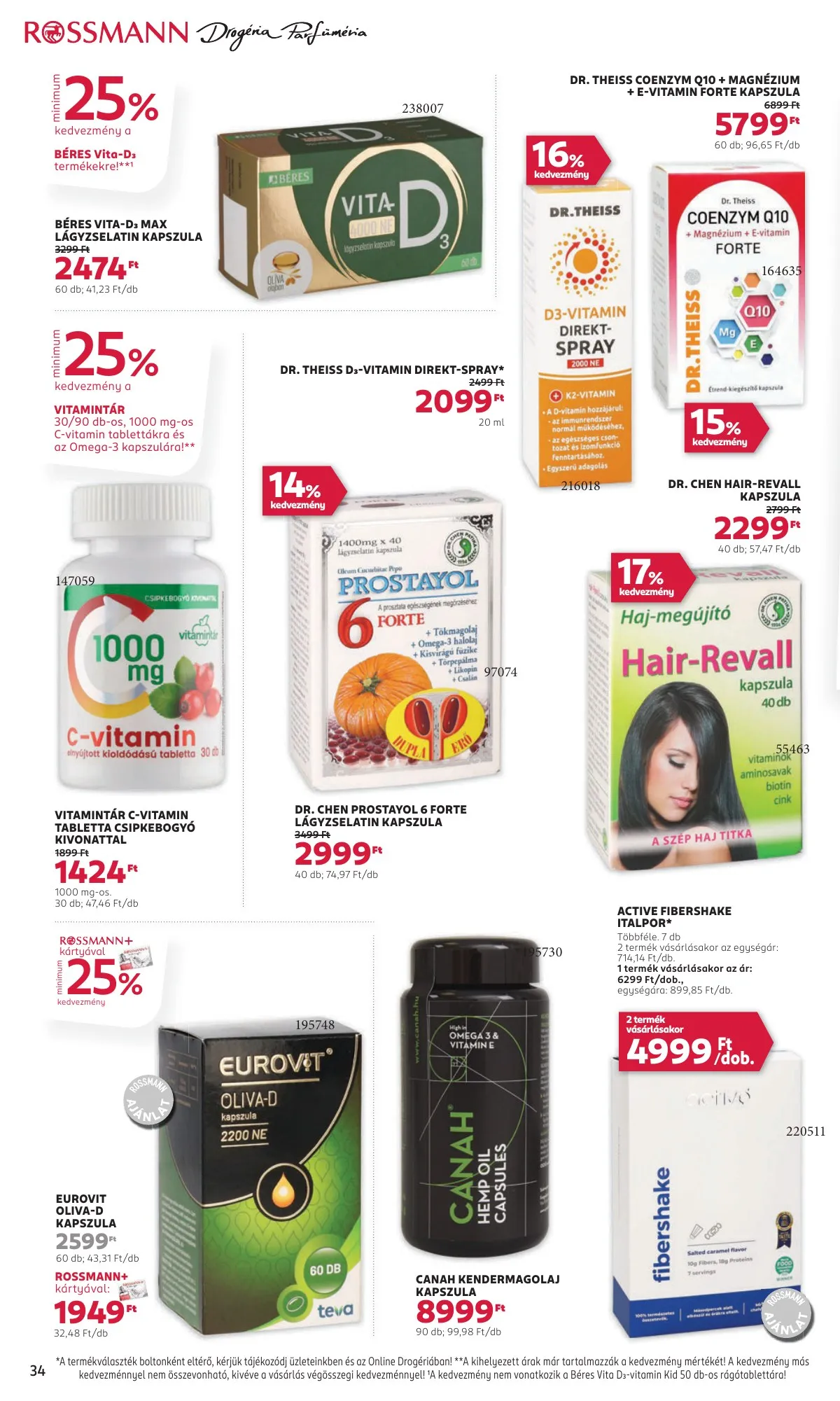 Rossmann akciós újság 09.09–09.20 – 36. oldal