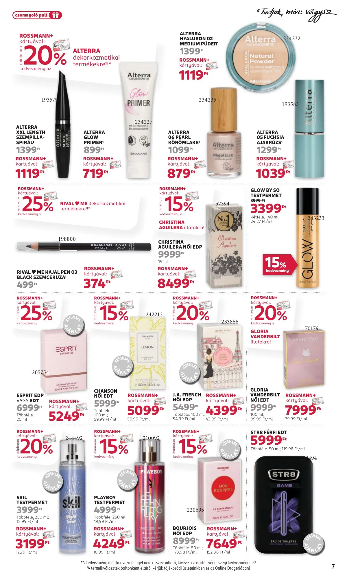 Rossmann akciós újság 09.09–09.20 – 7. oldal