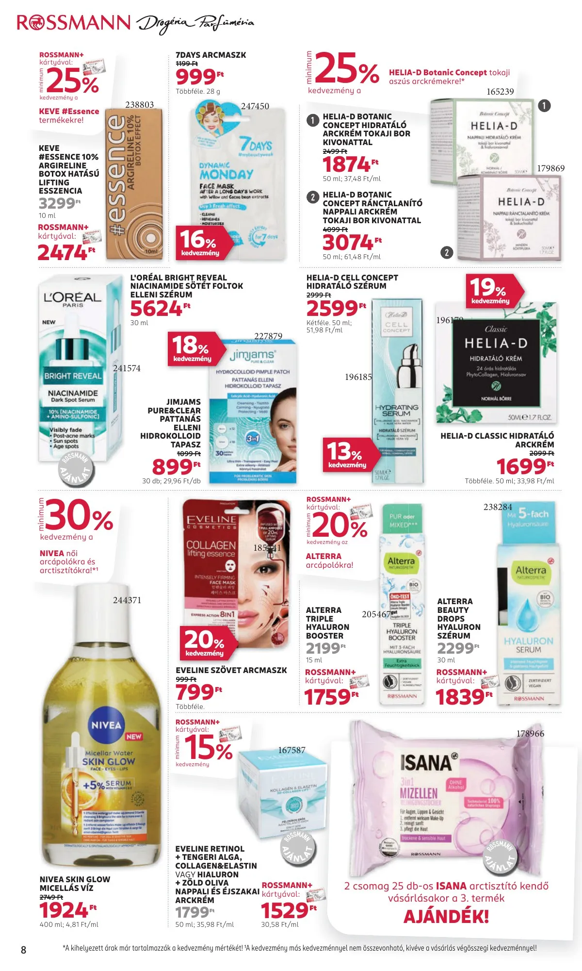 Rossmann akciós újság 09.09–09.20 – 8. oldal