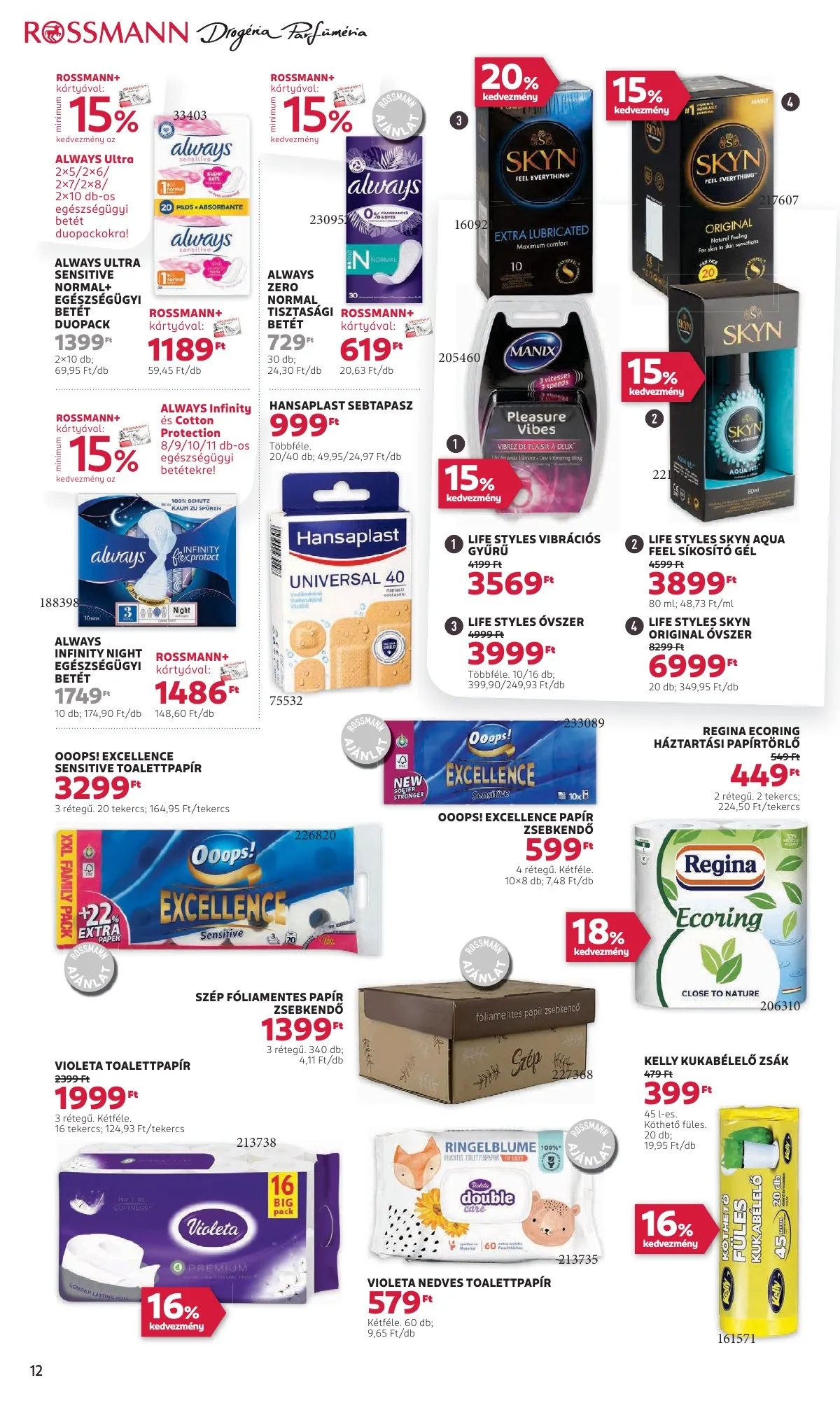 Rossmann akciós újság 09.23–10.04 – 14. oldal